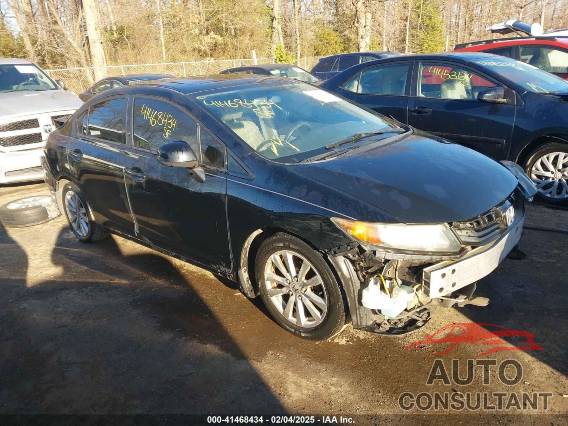 HONDA CIVIC 2012 - 19XFB2F83CE365121
