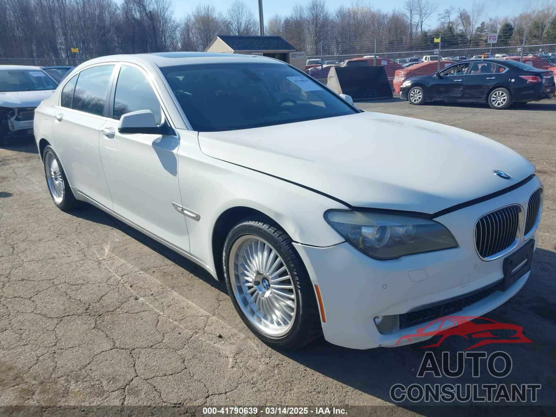 BMW 750LI 2012 - WBAKC8C55CC436249