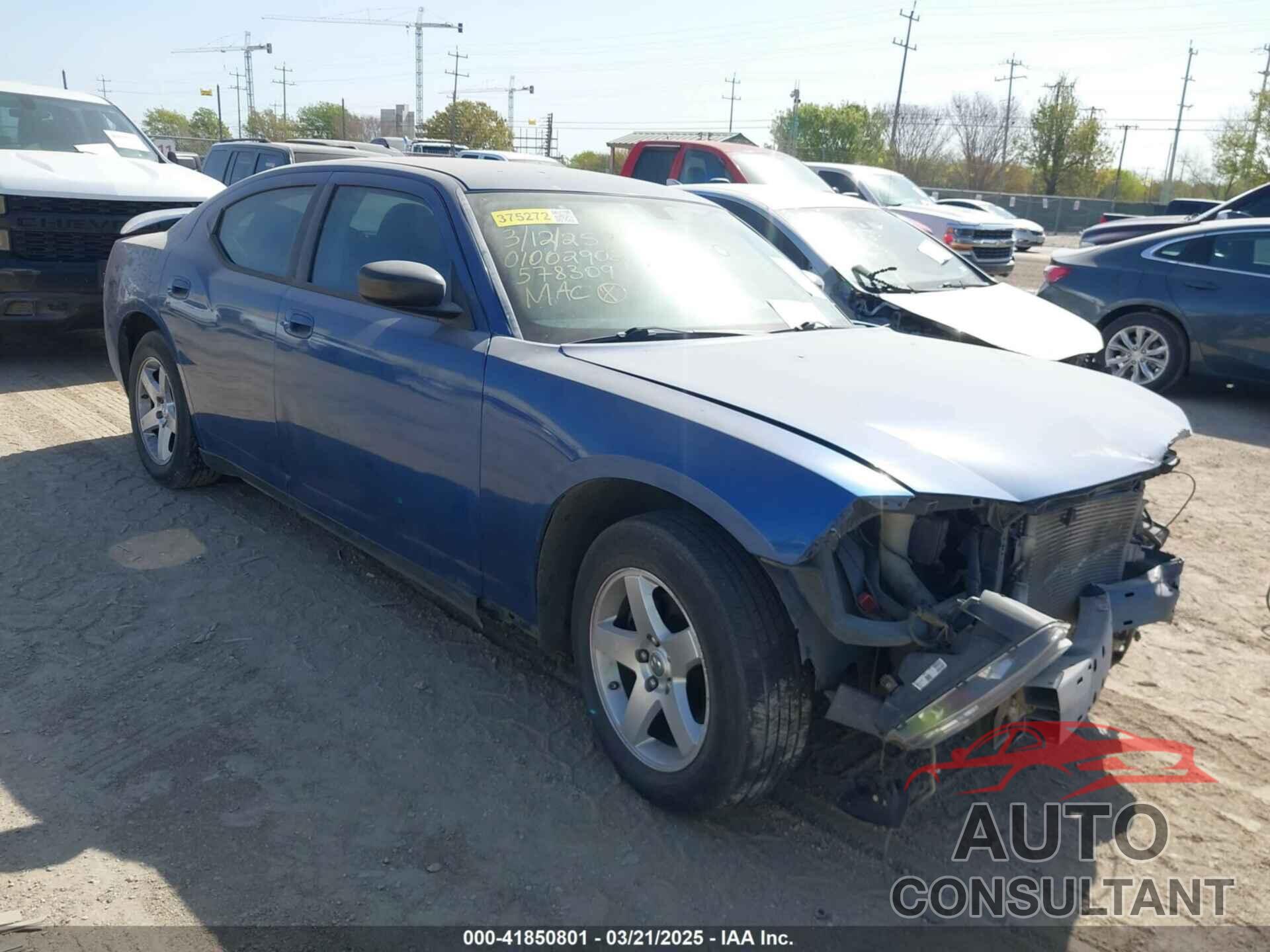 DODGE CHARGER 2009 - 2B3KA33V19H578309