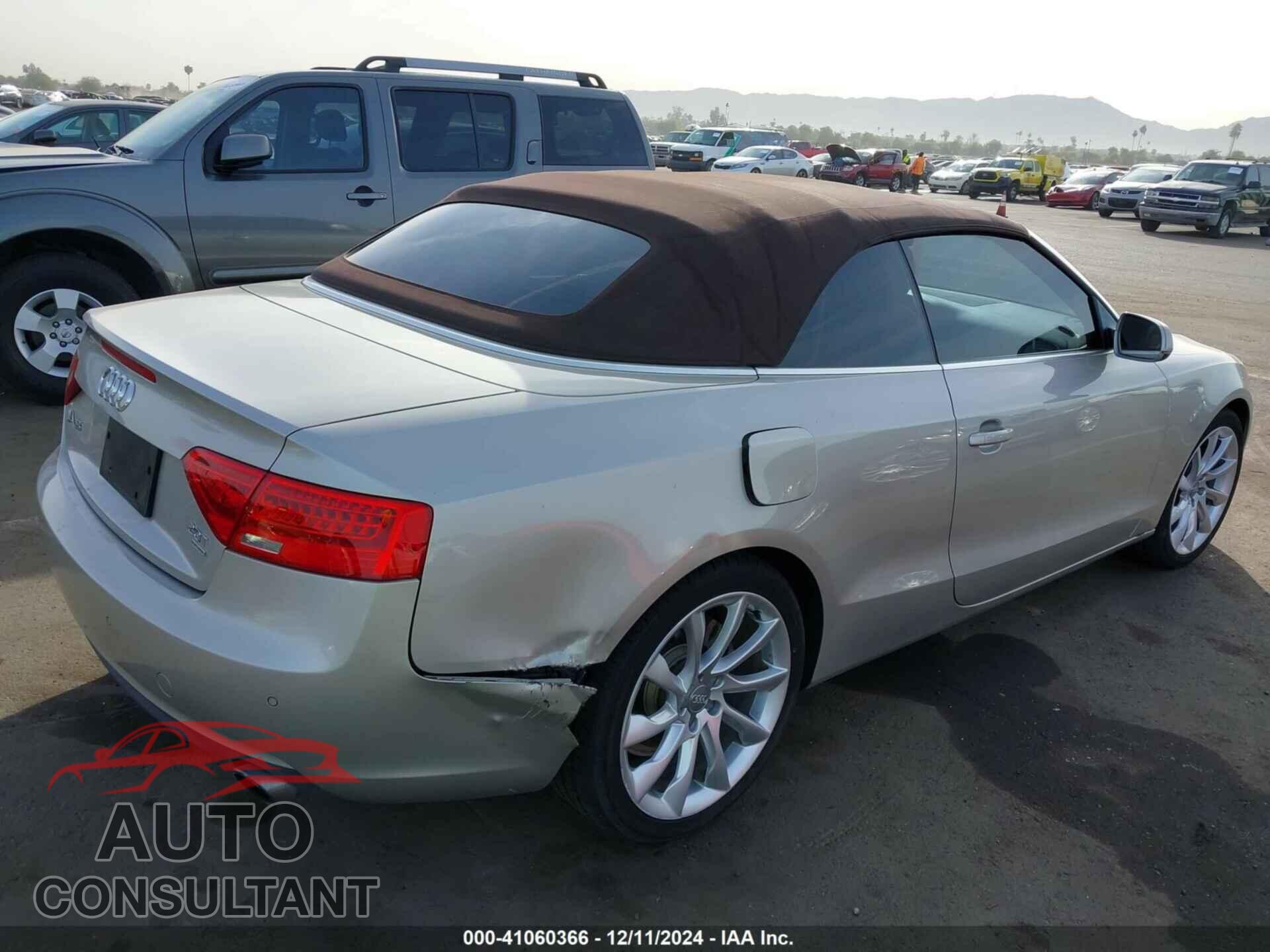 AUDI A5 2013 - WAUVFAFH2DN005729