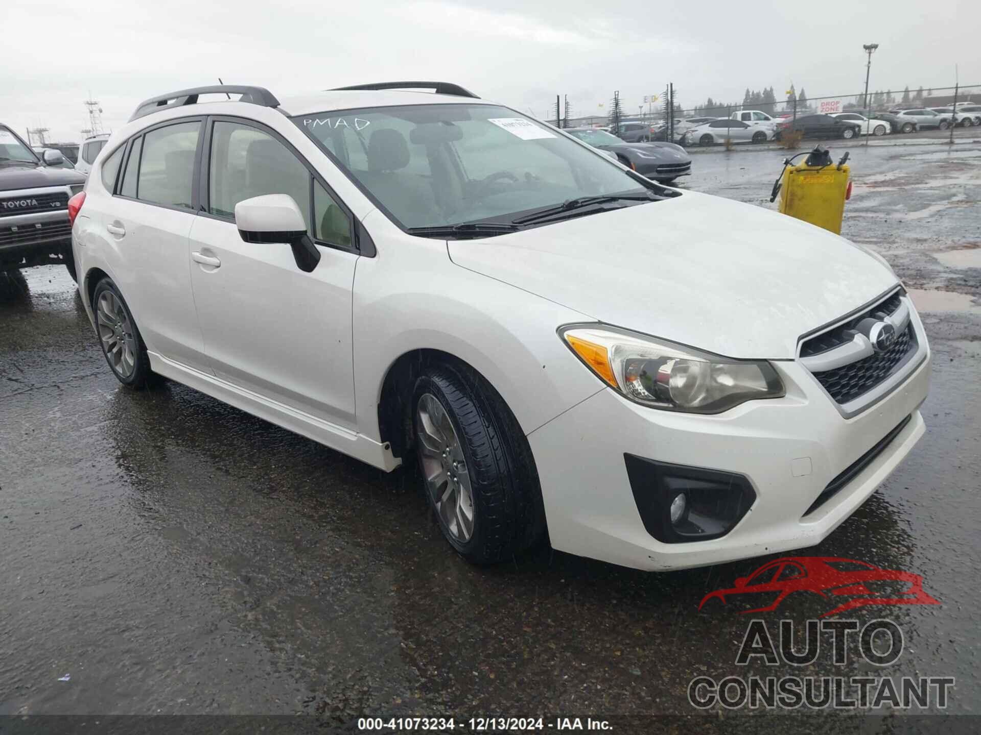 SUBARU IMPREZA 2013 - JF1GPAL67DG806159