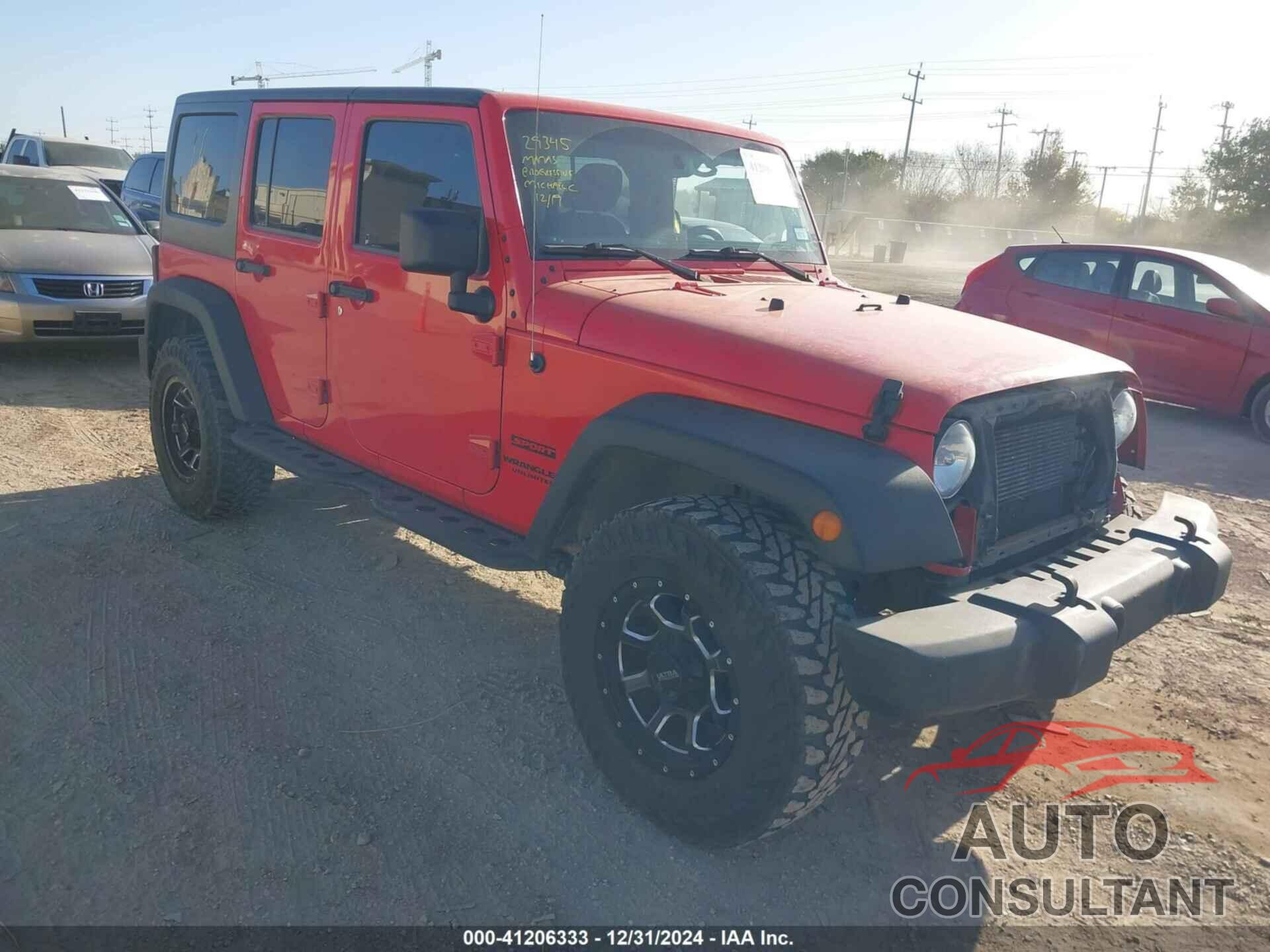 JEEP WRANGLER UNLIMITED 2017 - 1C4BJWDG6HL562866