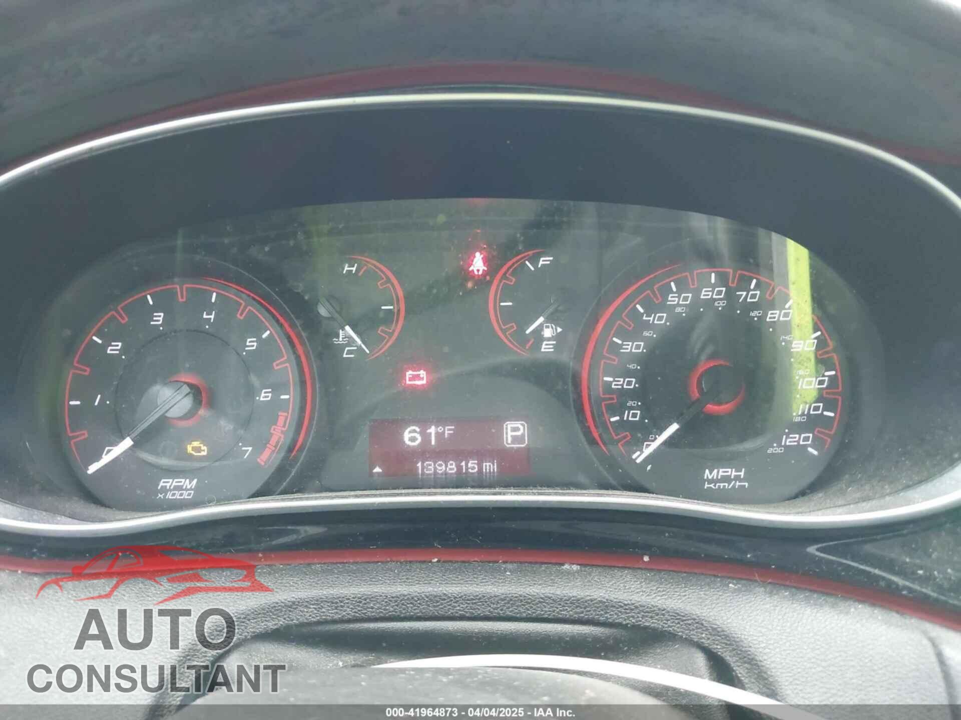 DODGE DART 2016 - 1C3CDFBB3GD732763