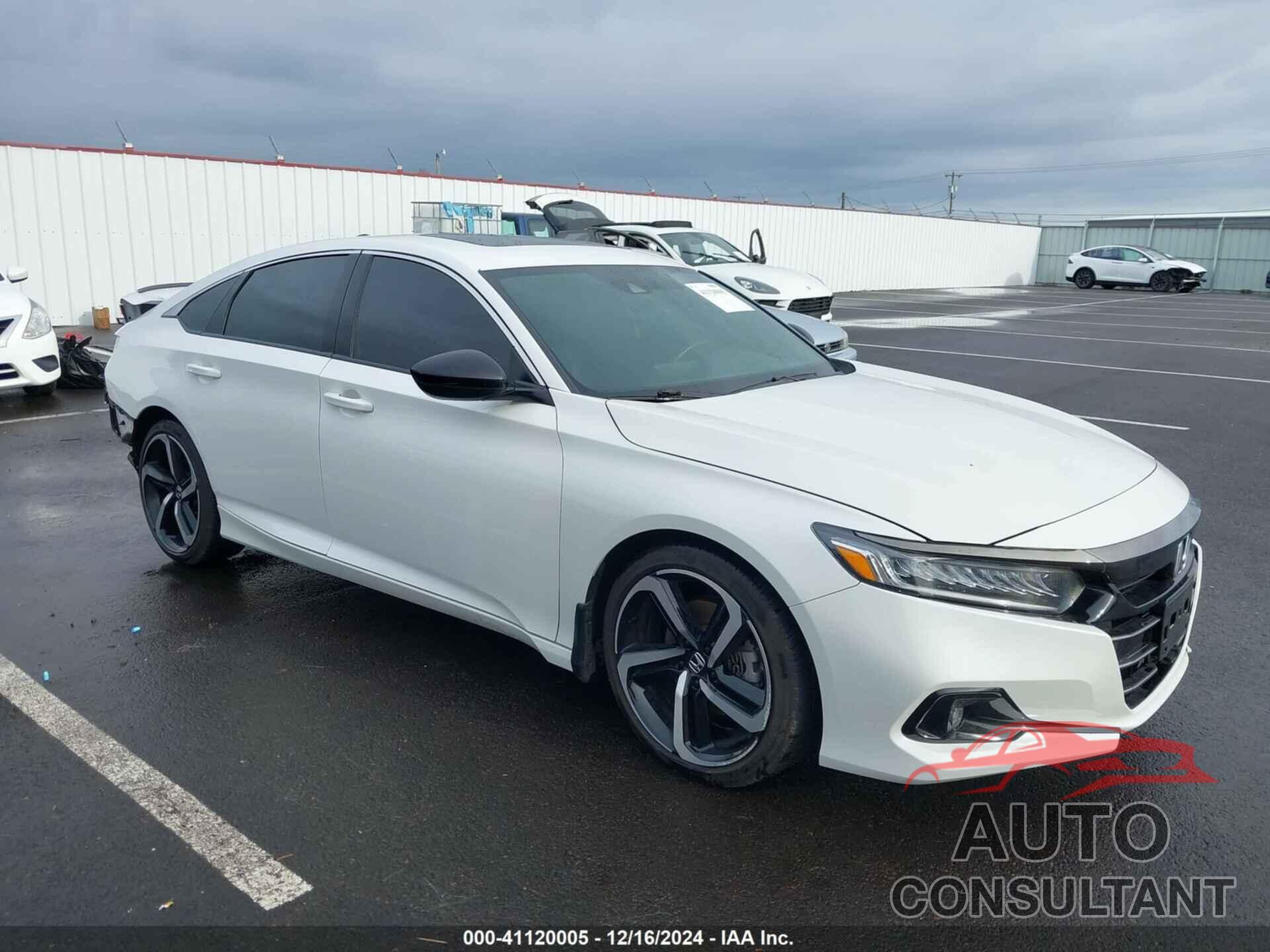 HONDA ACCORD 2021 - 1HGCV2F39MA033768