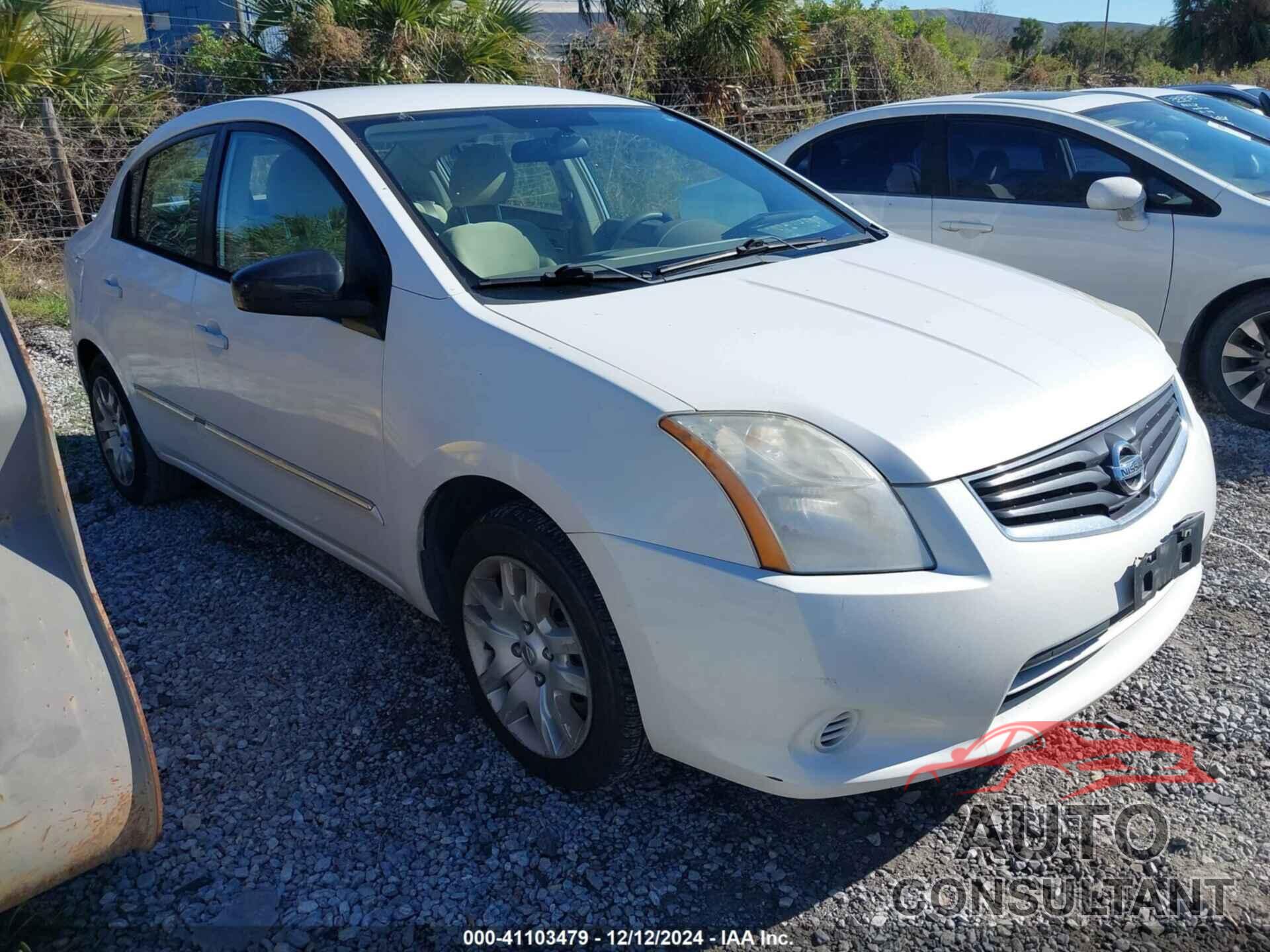 NISSAN SENTRA 2012 - 3N1AB6AP4CL613116