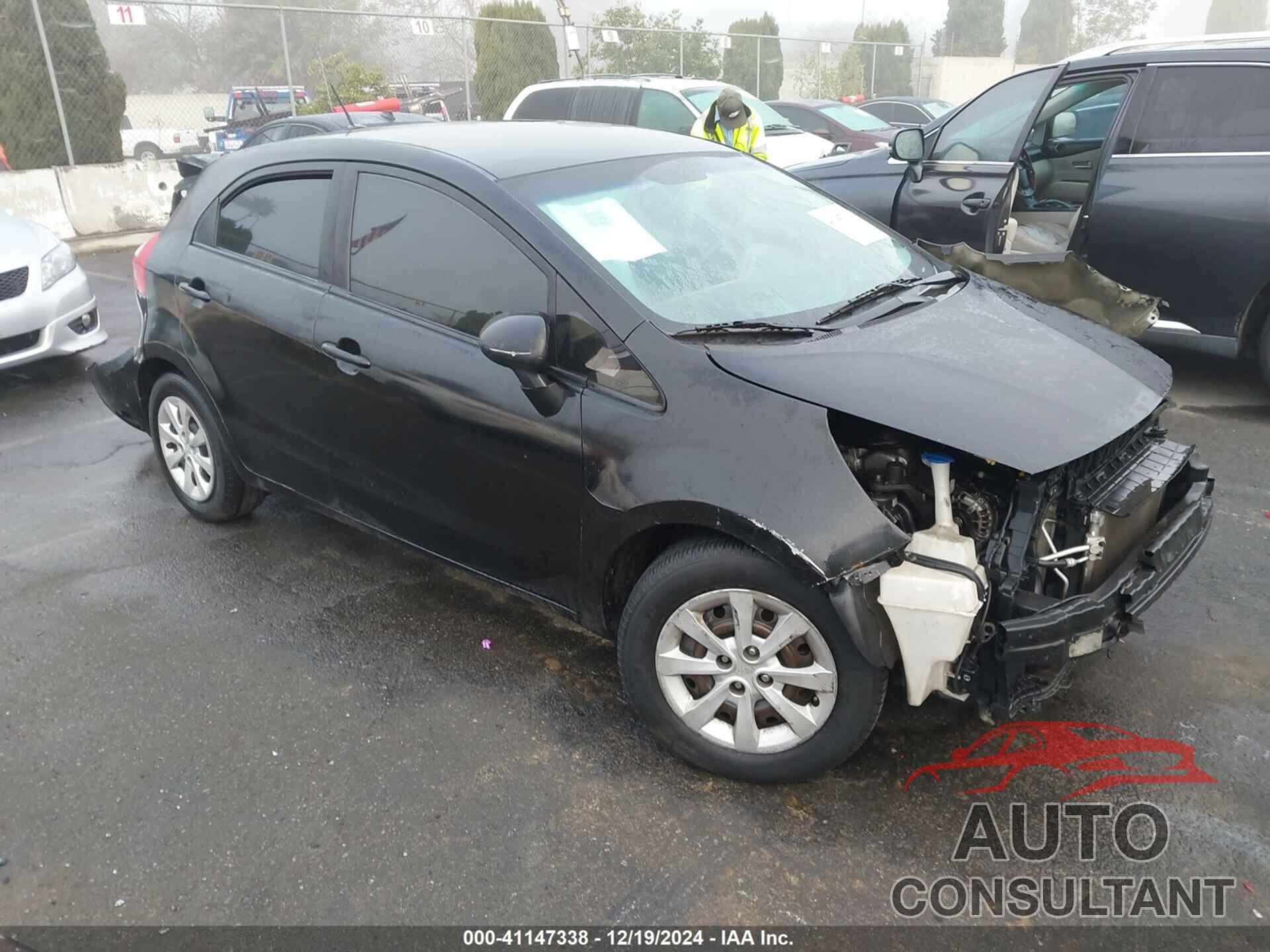 KIA RIO 2013 - KNADM5A3XD6197724