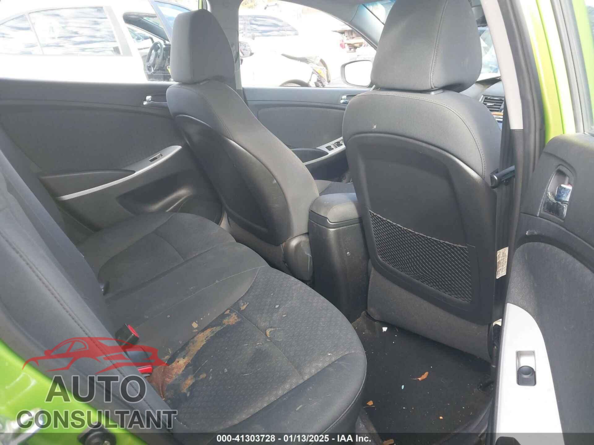 HYUNDAI ACCENT 2012 - KMHCU5AE2CU026701
