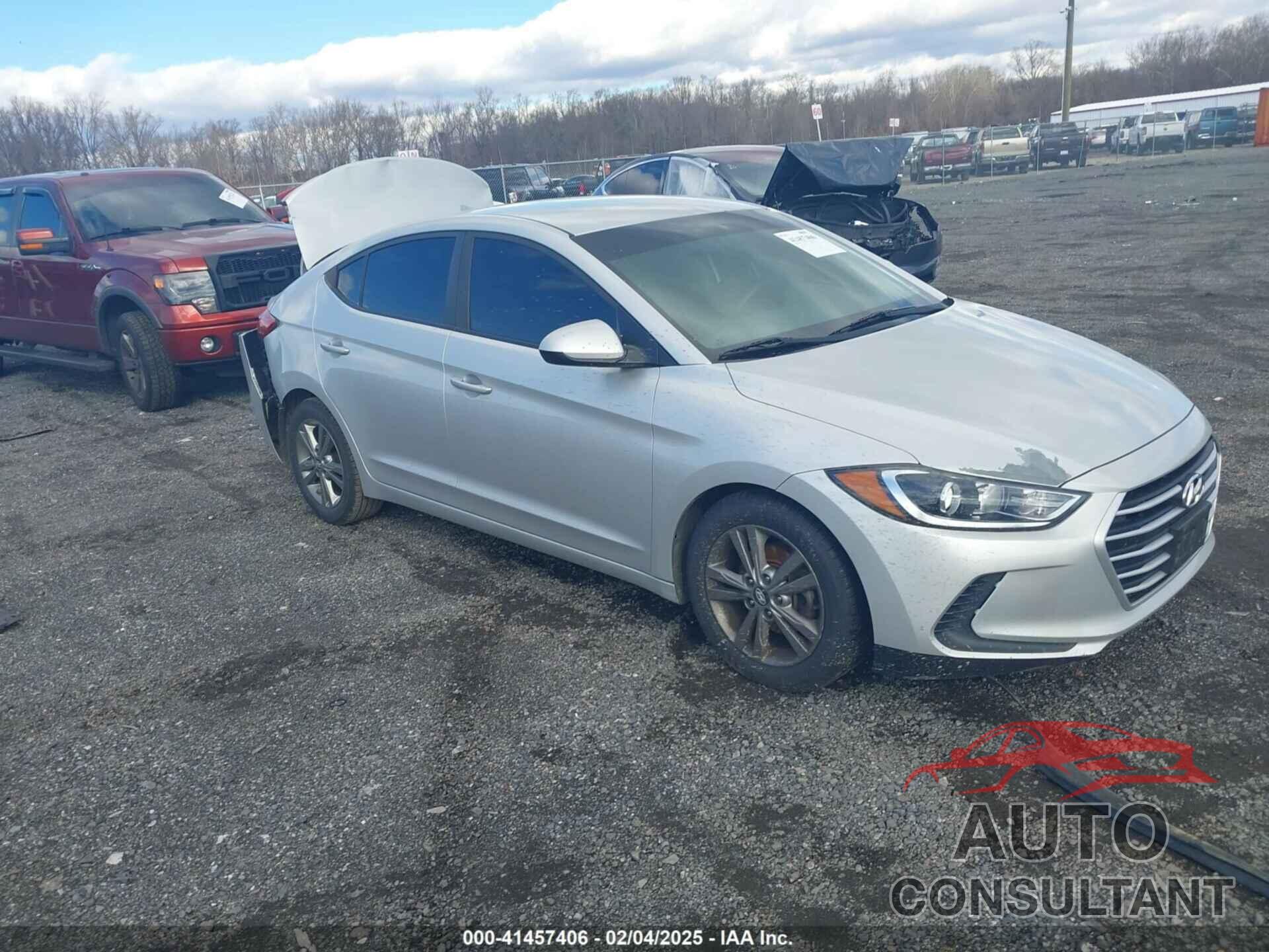 HYUNDAI ELANTRA 2017 - 5NPD84LFXHH174996