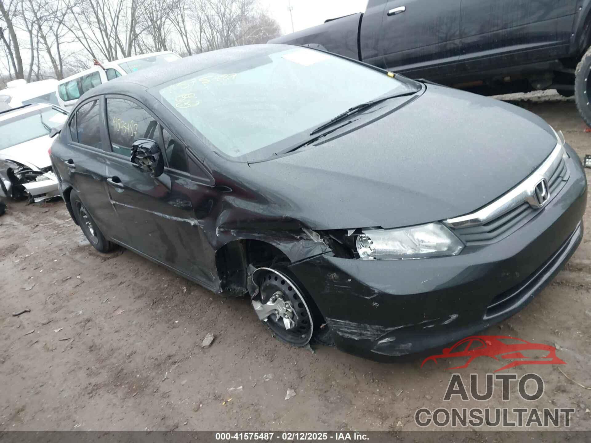 HONDA CIVIC 2012 - 19XFB2F51CE070864