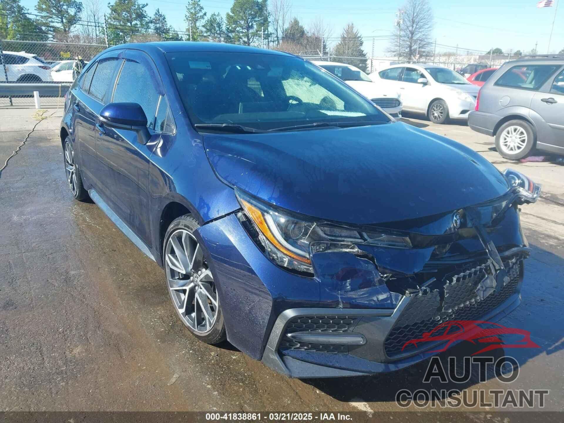 TOYOTA COROLLA 2020 - JTDS4RCE6LJ040770