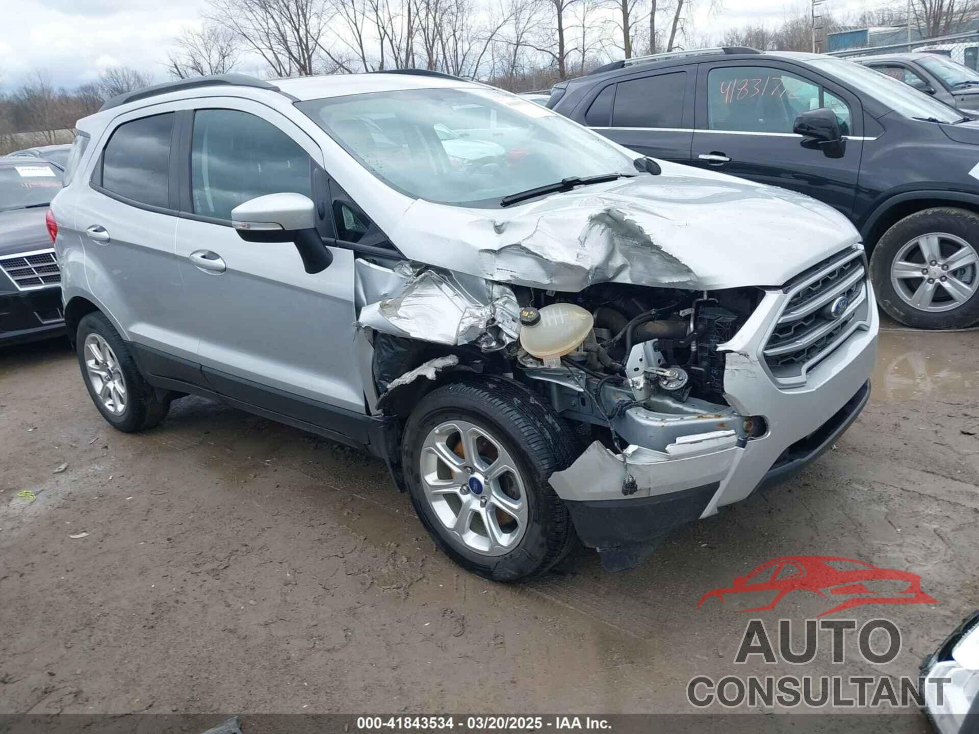 FORD ECOSPORT 2018 - MAJ3P1TE0JC222792