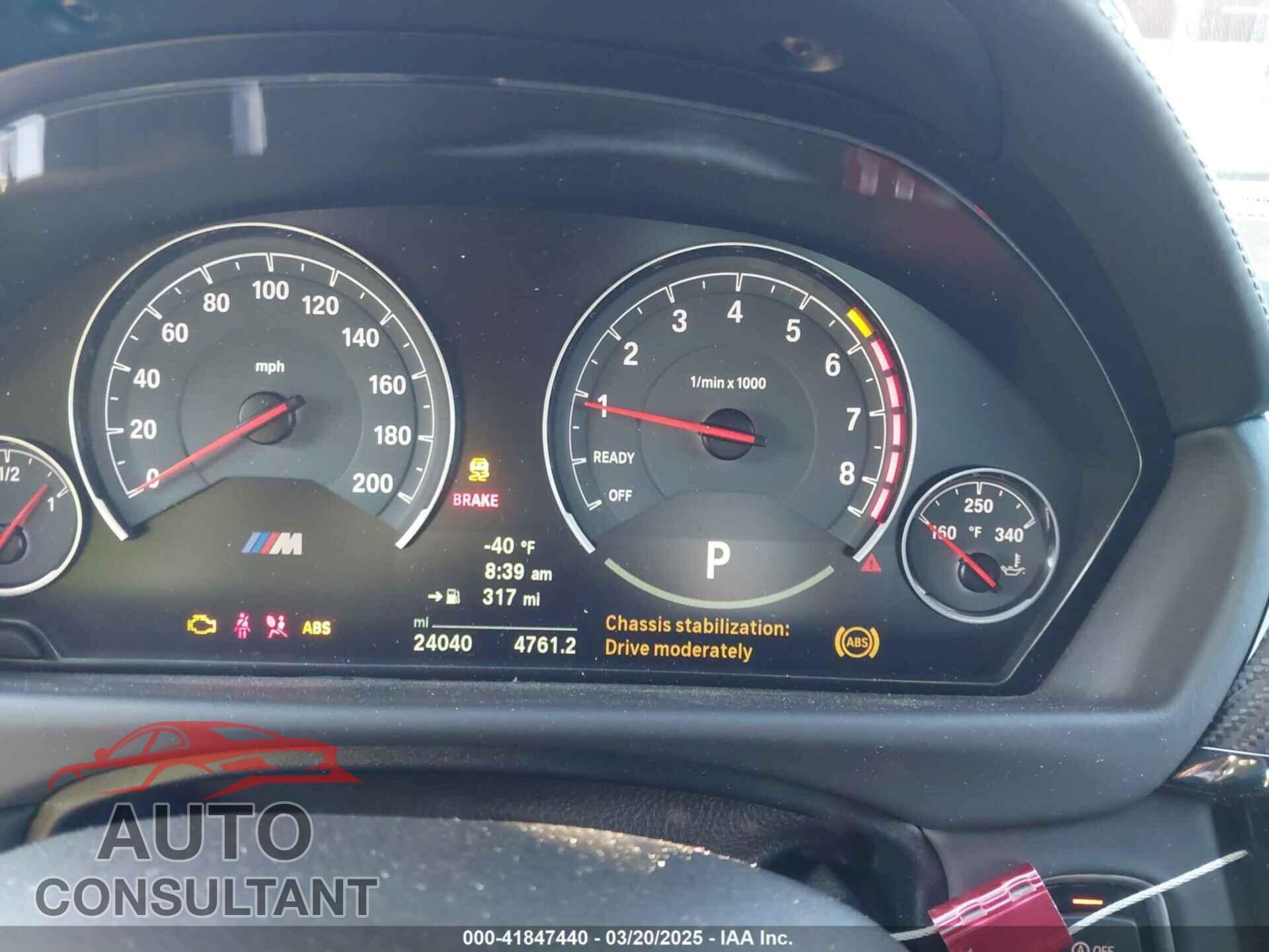 BMW M3 2018 - WBS8M9C59J5K99231