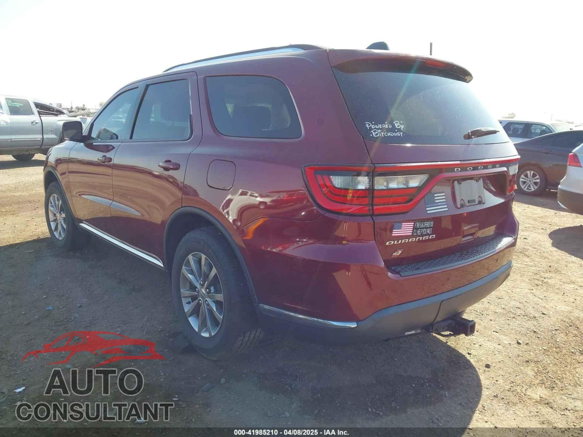 DODGE DURANGO 2018 - 1C4RDJAG6JC340850