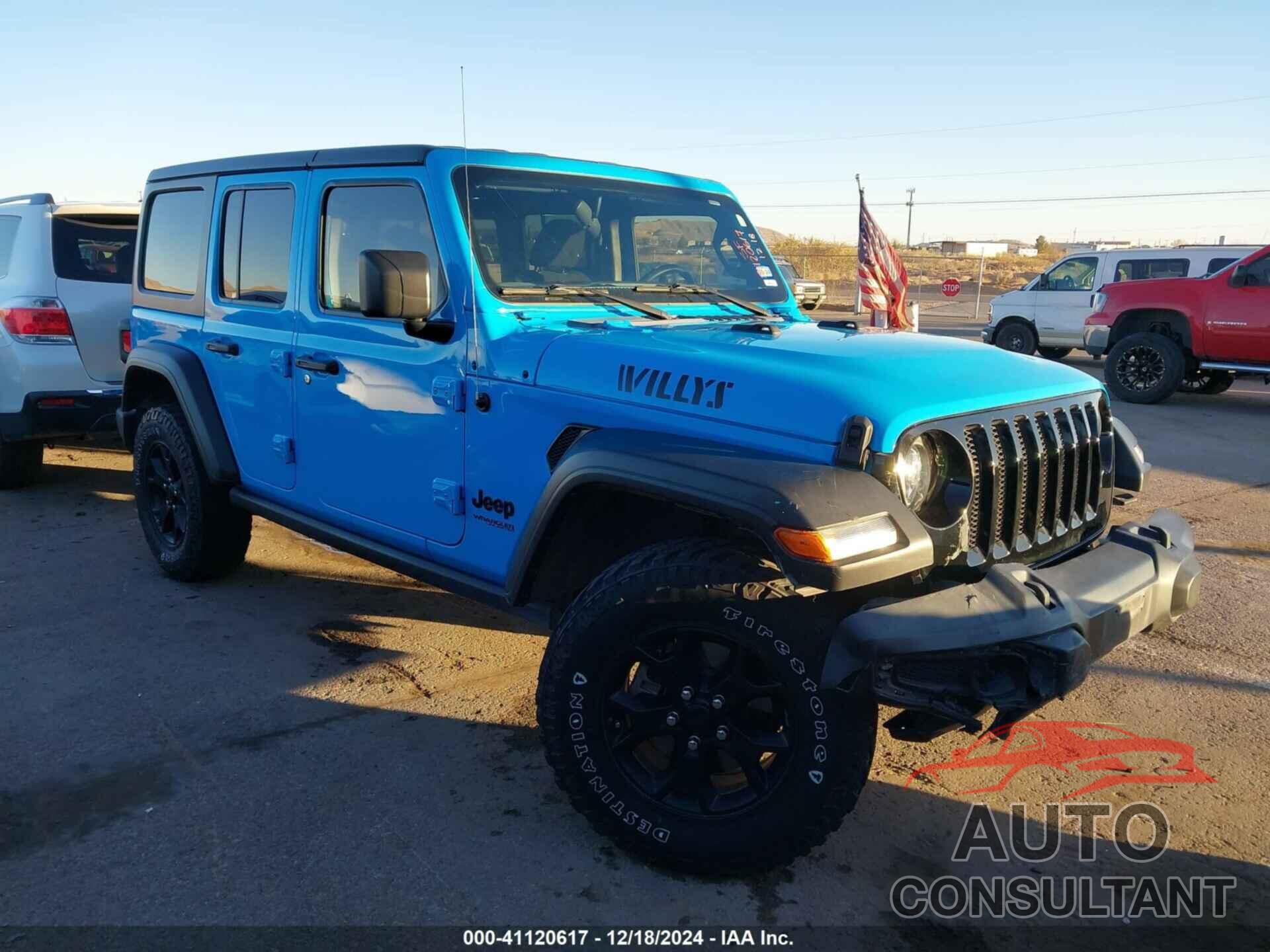 JEEP WRANGLER UNLIMITED 2021 - 1C4HJXDN9MW627684