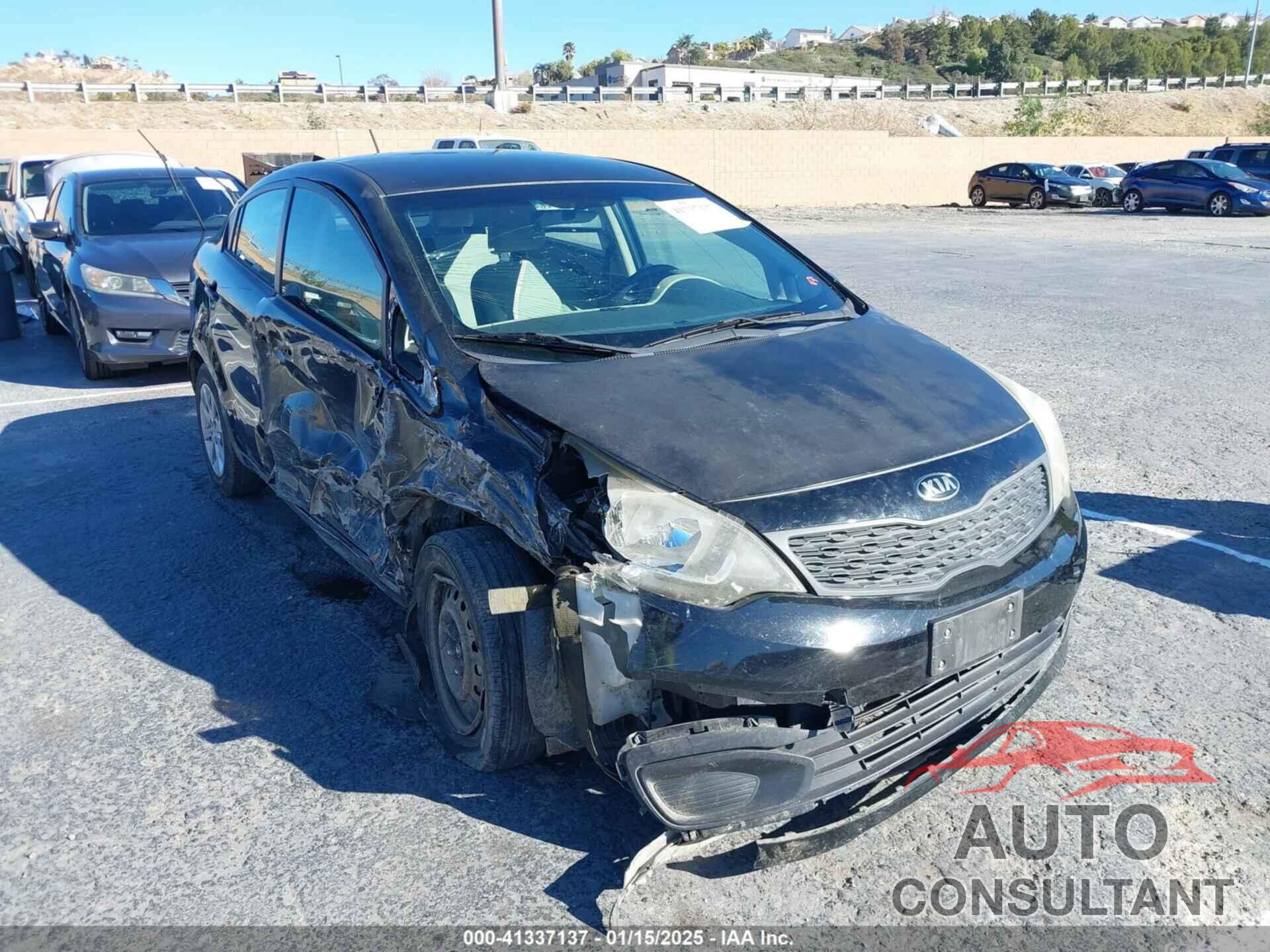 KIA RIO 2013 - KNADM4A3XD6256653
