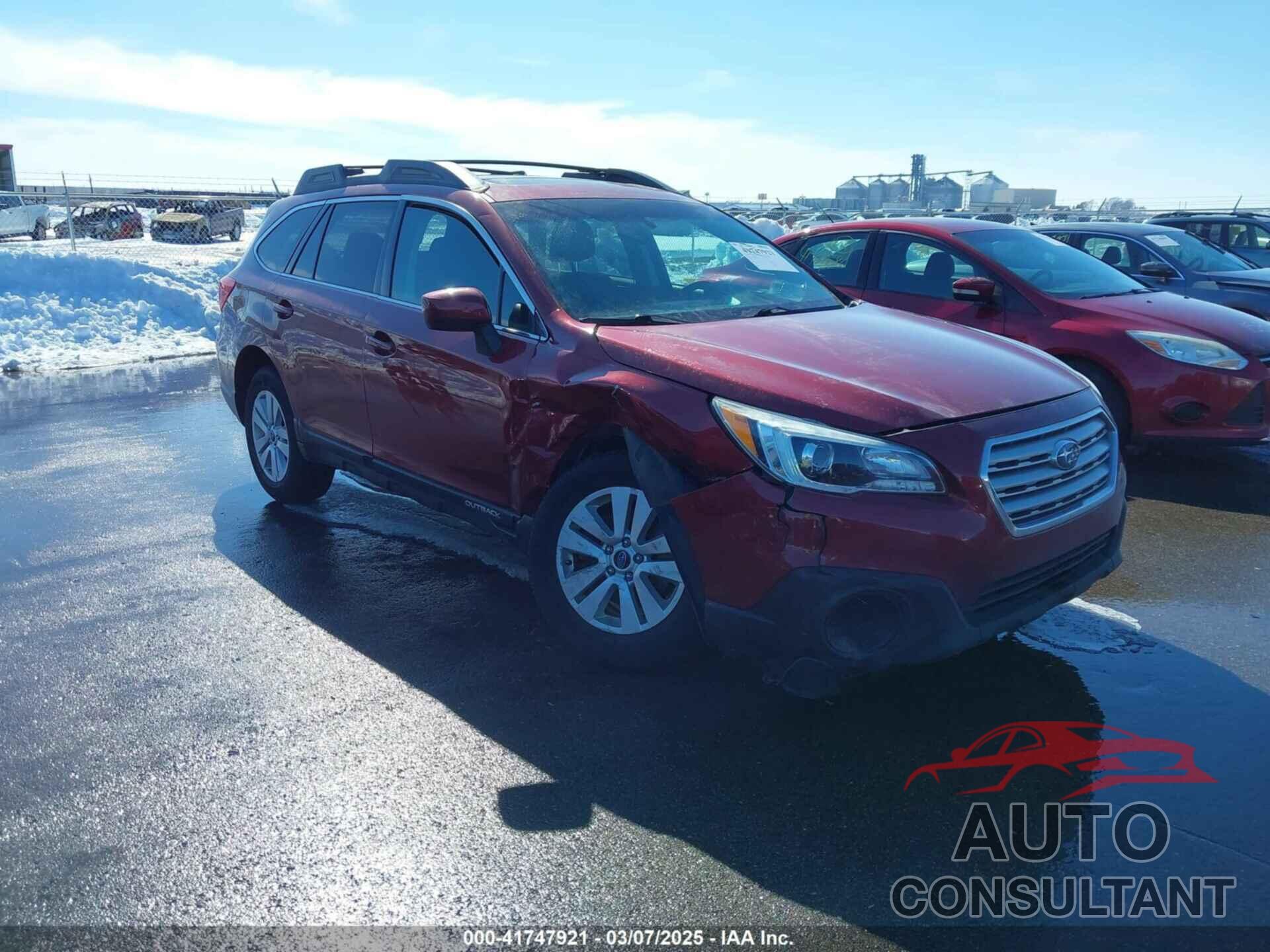 SUBARU OUTBACK 2017 - 4S4BSADCXH3246931