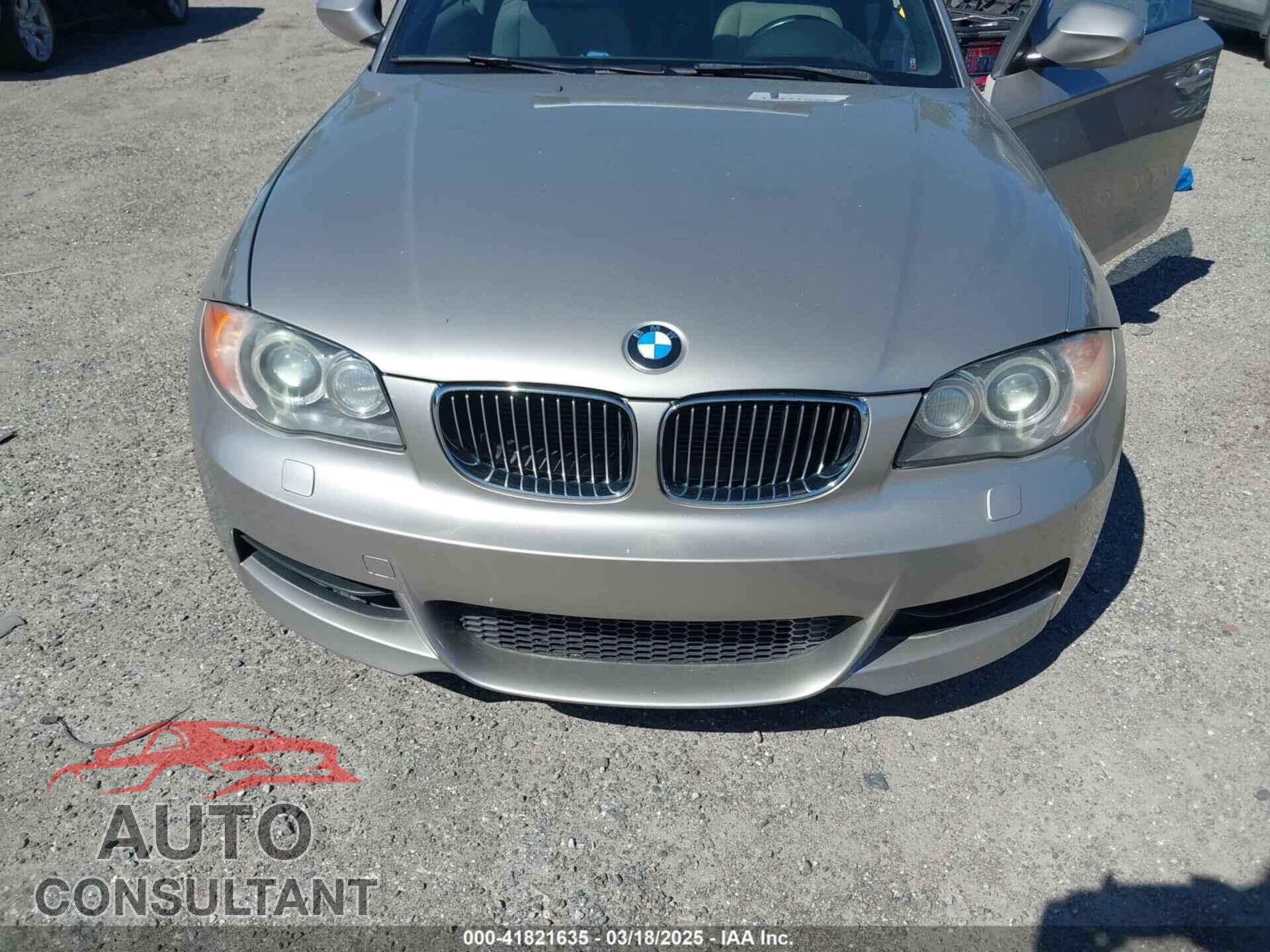 BMW 135I 2011 - WBAUC9C50BVM09719