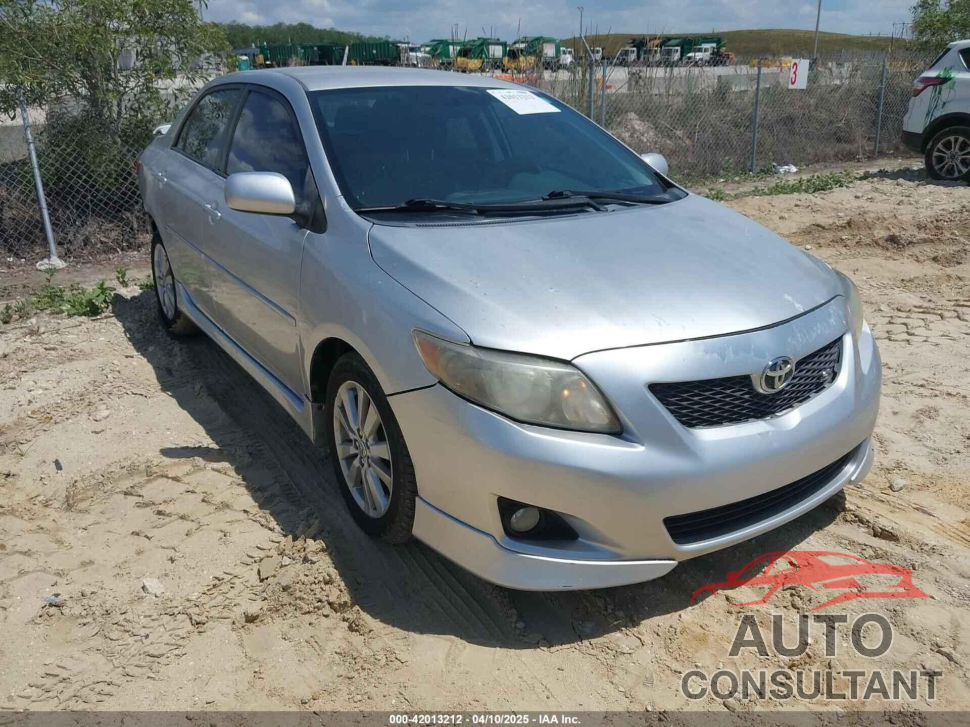 TOYOTA COROLLA 2010 - 2T1BU4EE3AC516238