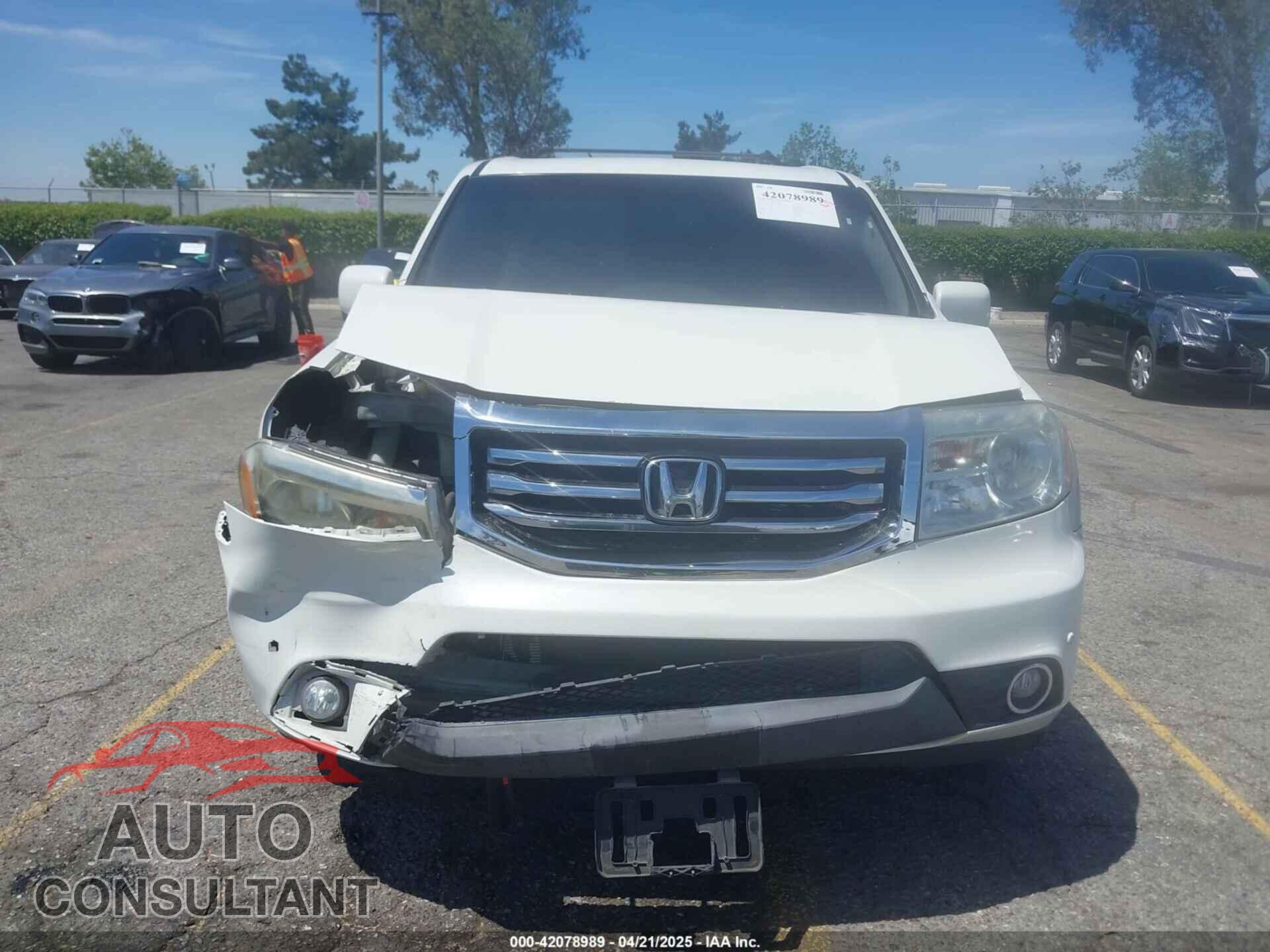 HONDA PILOT 2014 - 5FNYF3H92EB020037