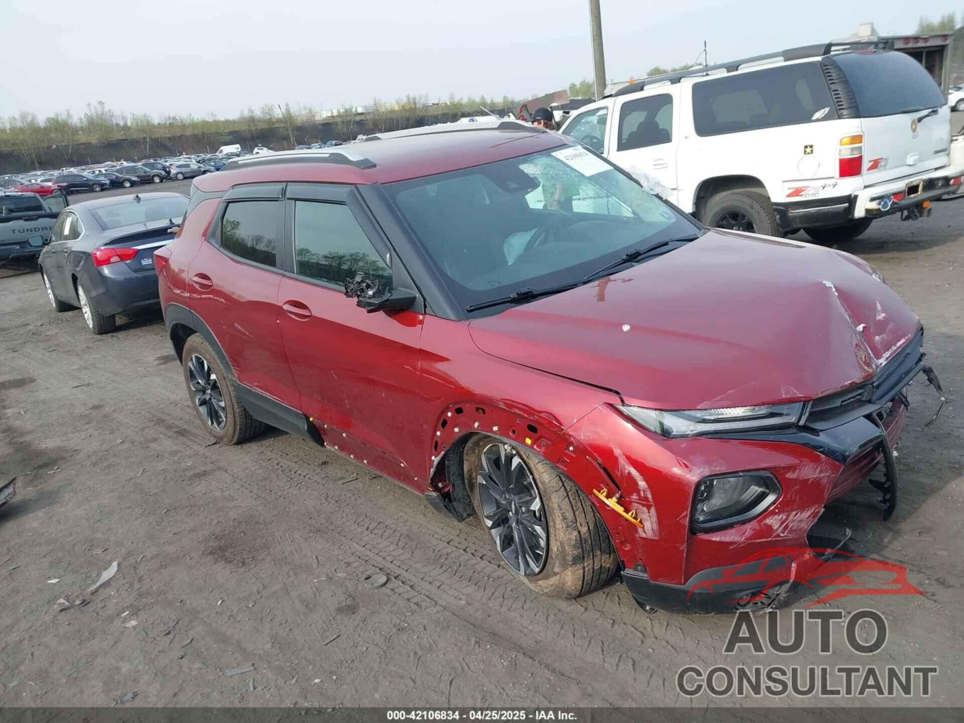 CHEVROLET TRAILBLAZER 2022 - KL79MRSL8NB096010