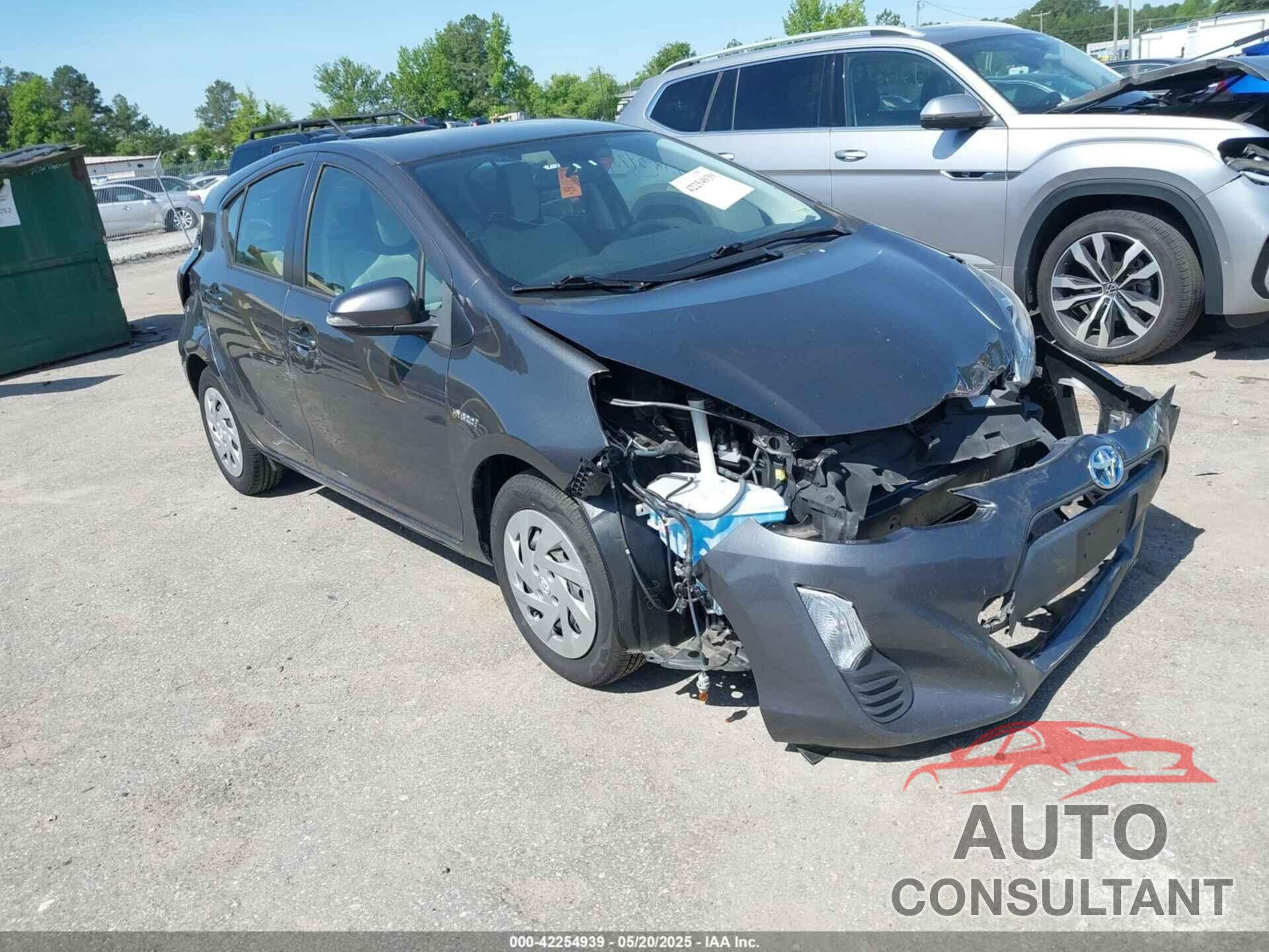 TOYOTA PRIUS C 2016 - JTDKDTB32G1127732