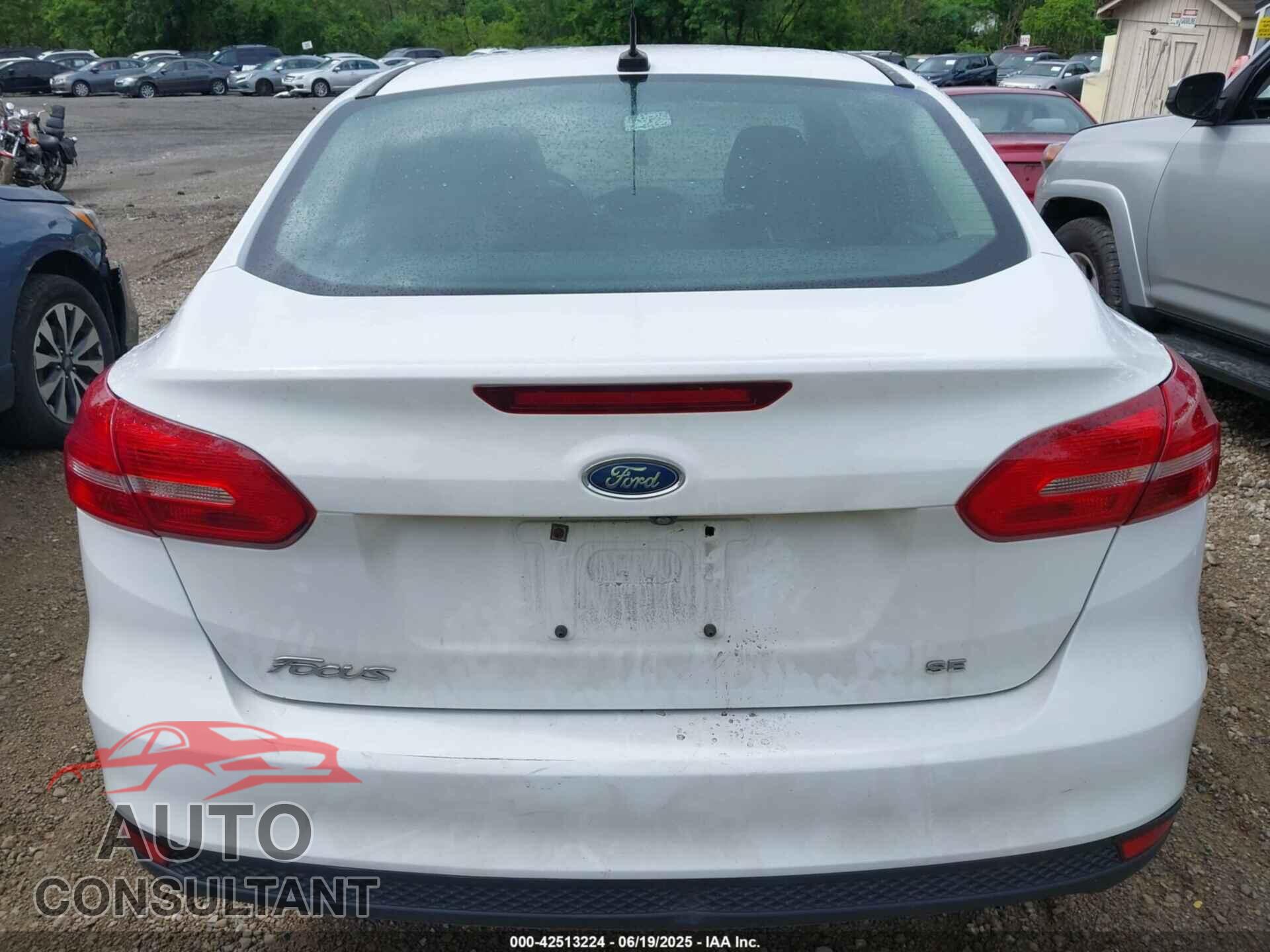 FORD FOCUS 2016 - 1FADP3F23GL352673