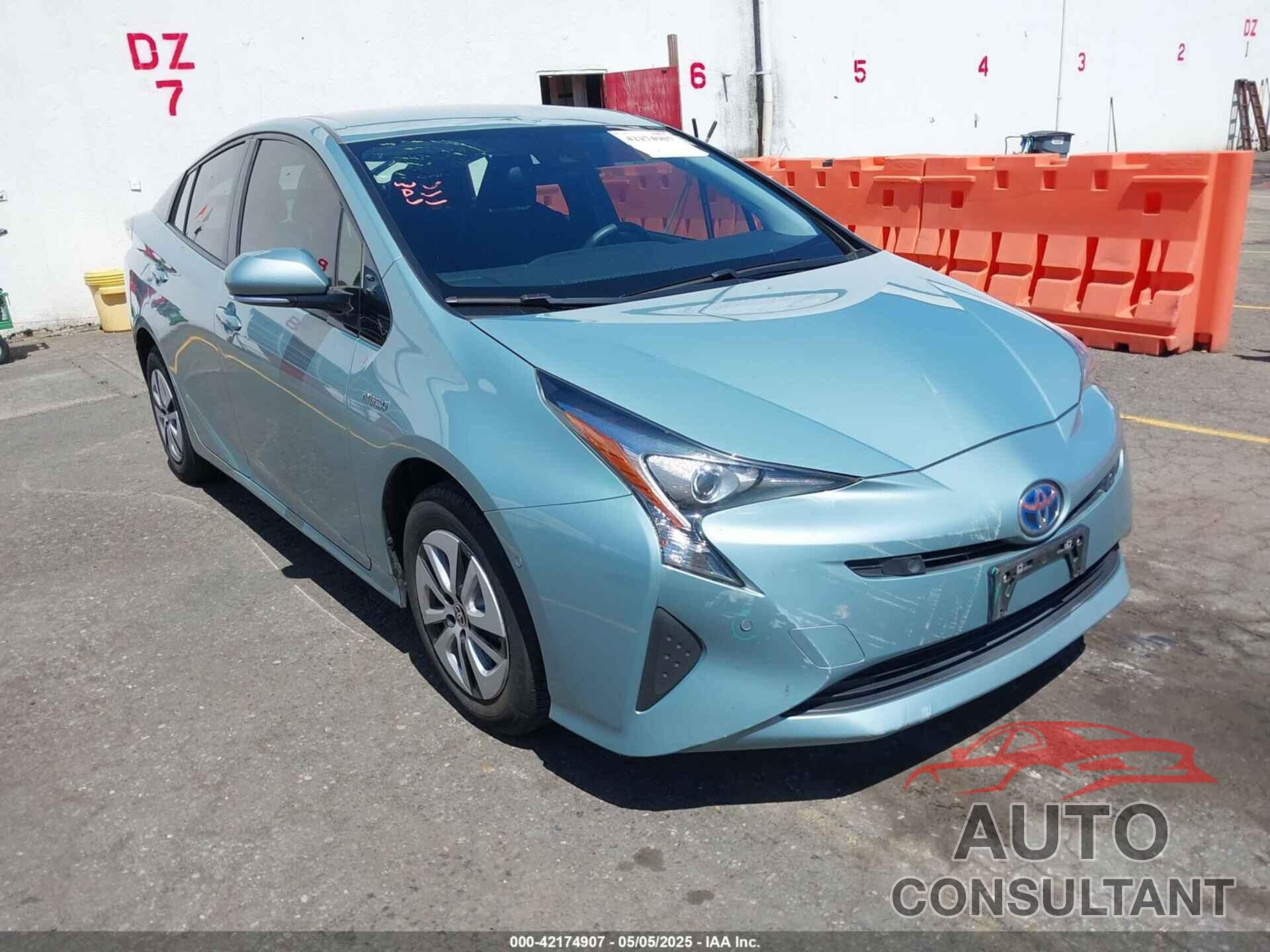 TOYOTA PRIUS 2018 - JTDKBRFU6J3066442