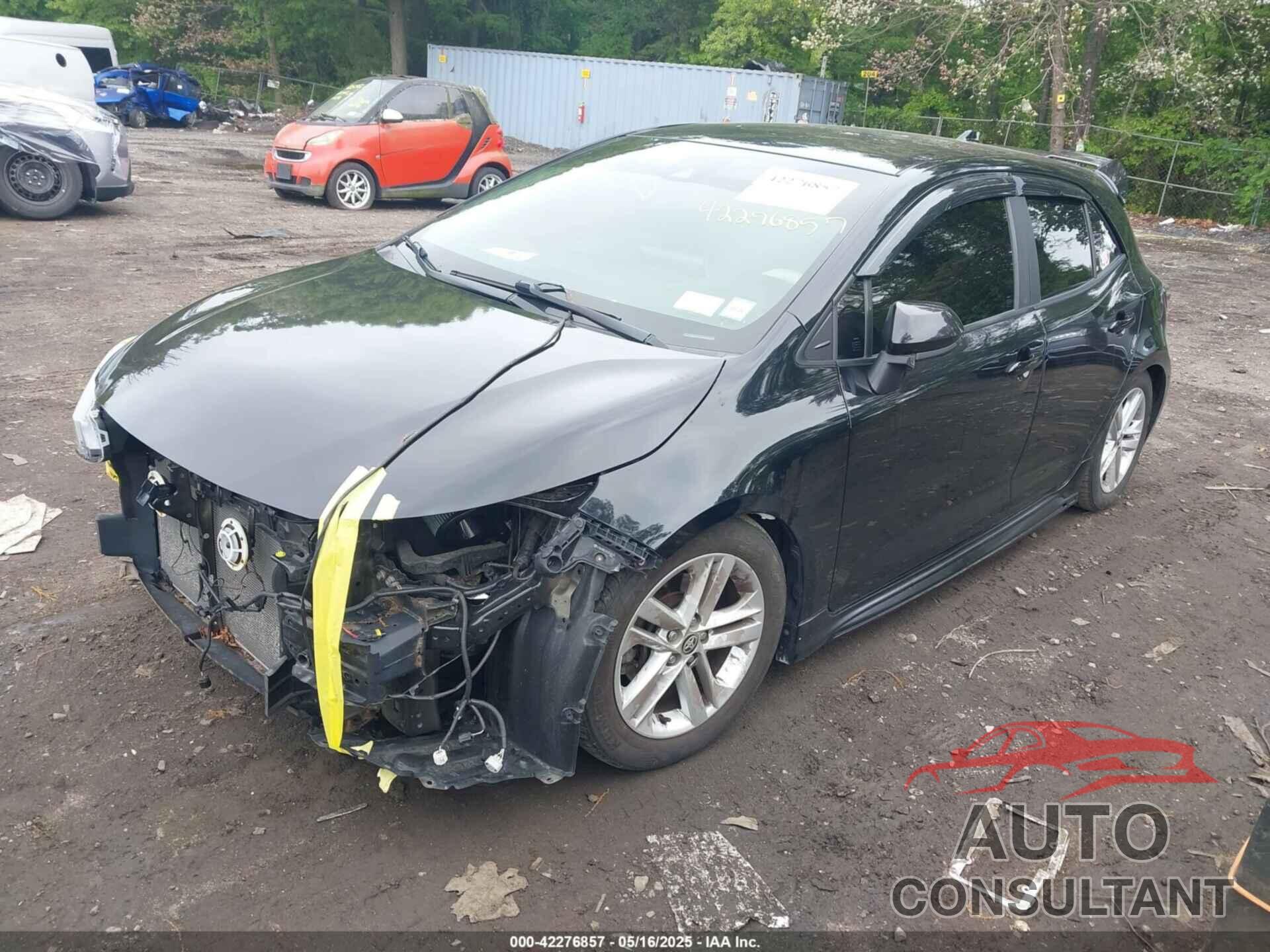 TOYOTA COROLLA 2019 - JTNK4RBE5K3053574