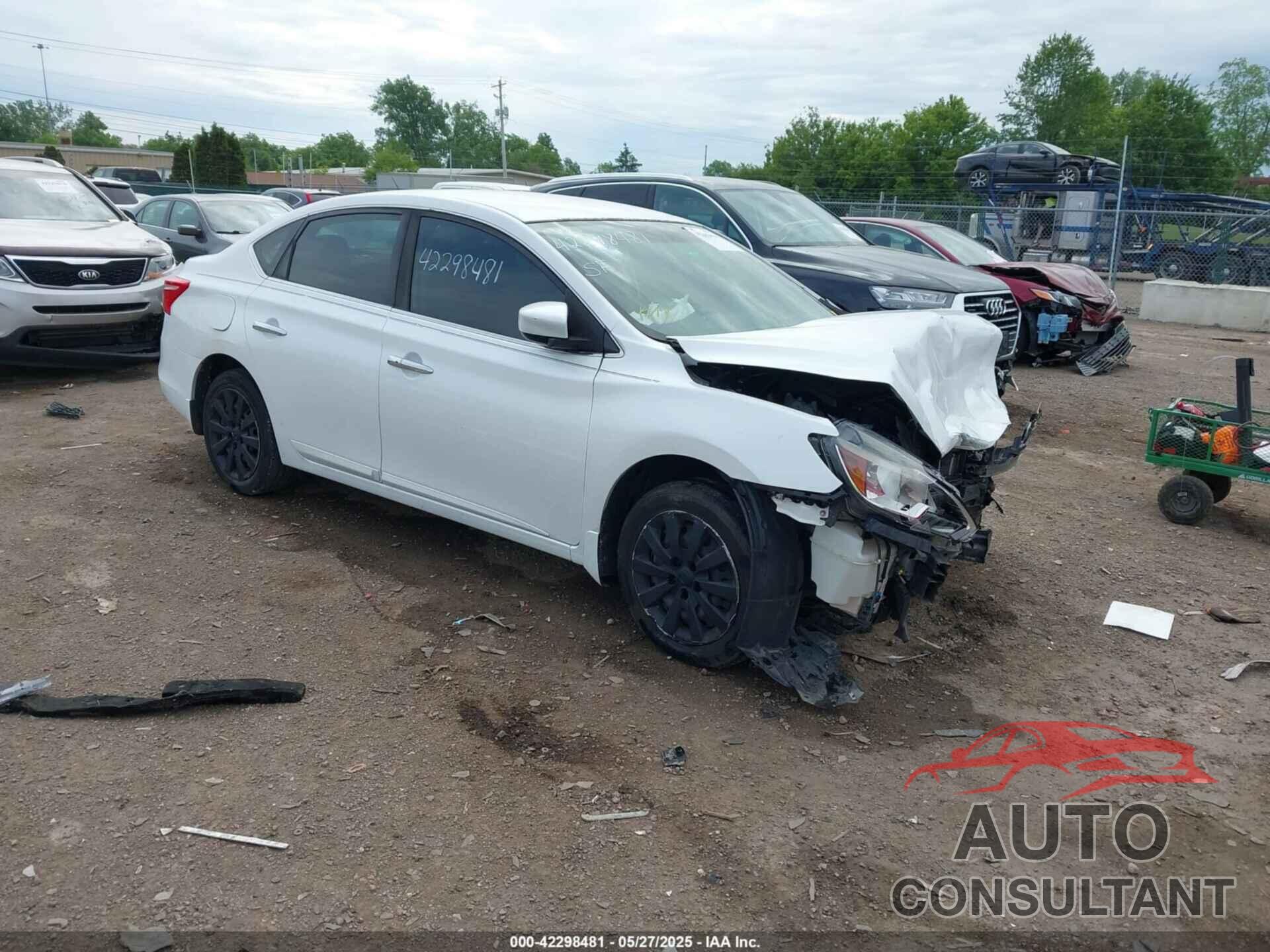 NISSAN SENTRA 2017 - 3N1AB7AP5HY410722