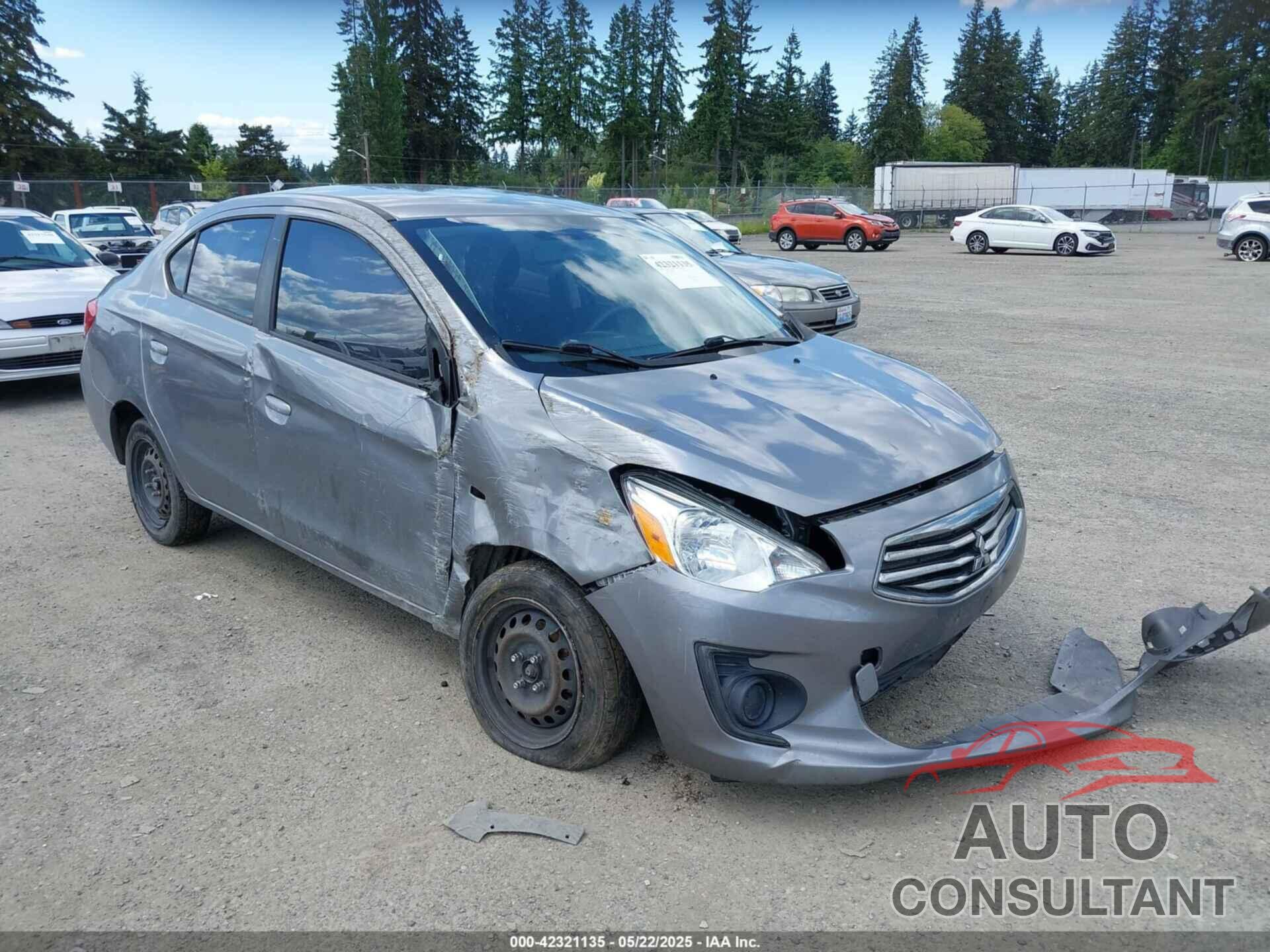 MITSUBISHI MIRAGE G4 2017 - ML32F3FJ0HHF10277