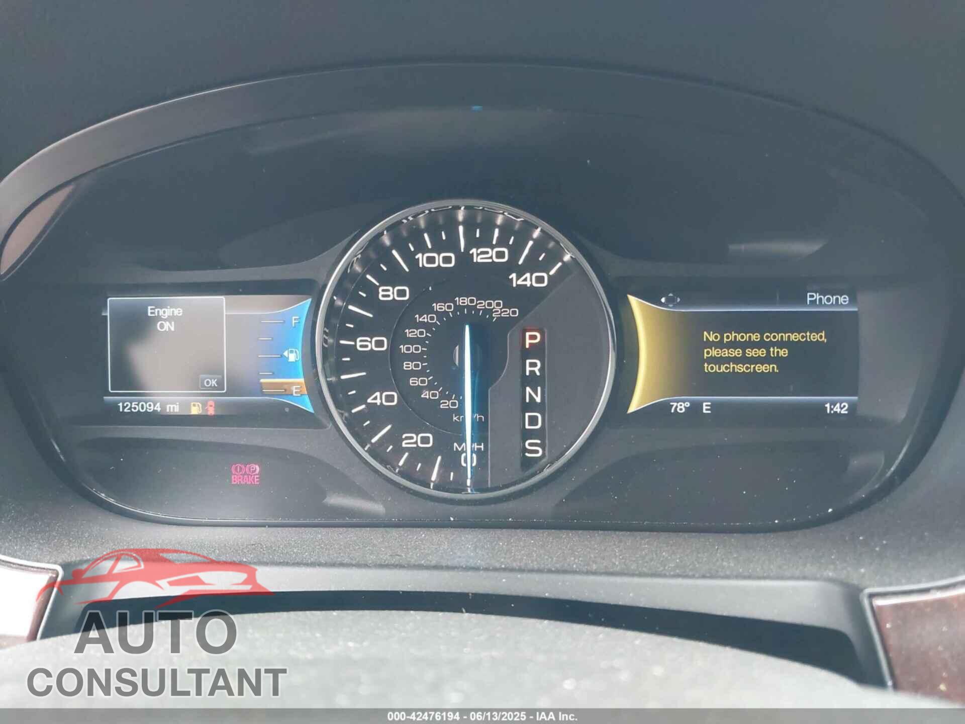 FORD EDGE 2014 - 2FMDK3KC7EBB44697