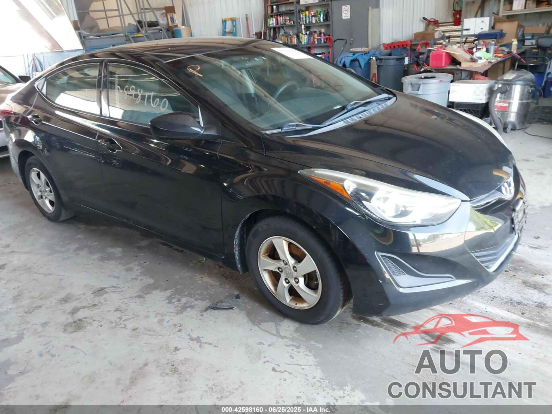 HYUNDAI ELANTRA 2014 - 5NPDH4AE9EH538105