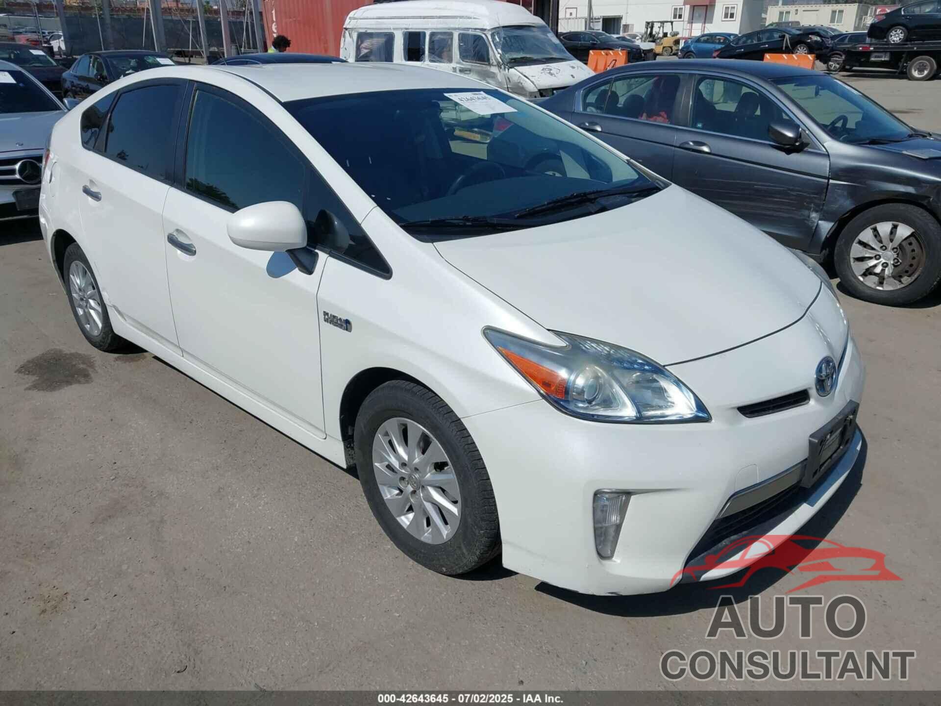 TOYOTA PRIUS PLUG-IN 2014 - JTDKN3DP1E3059468