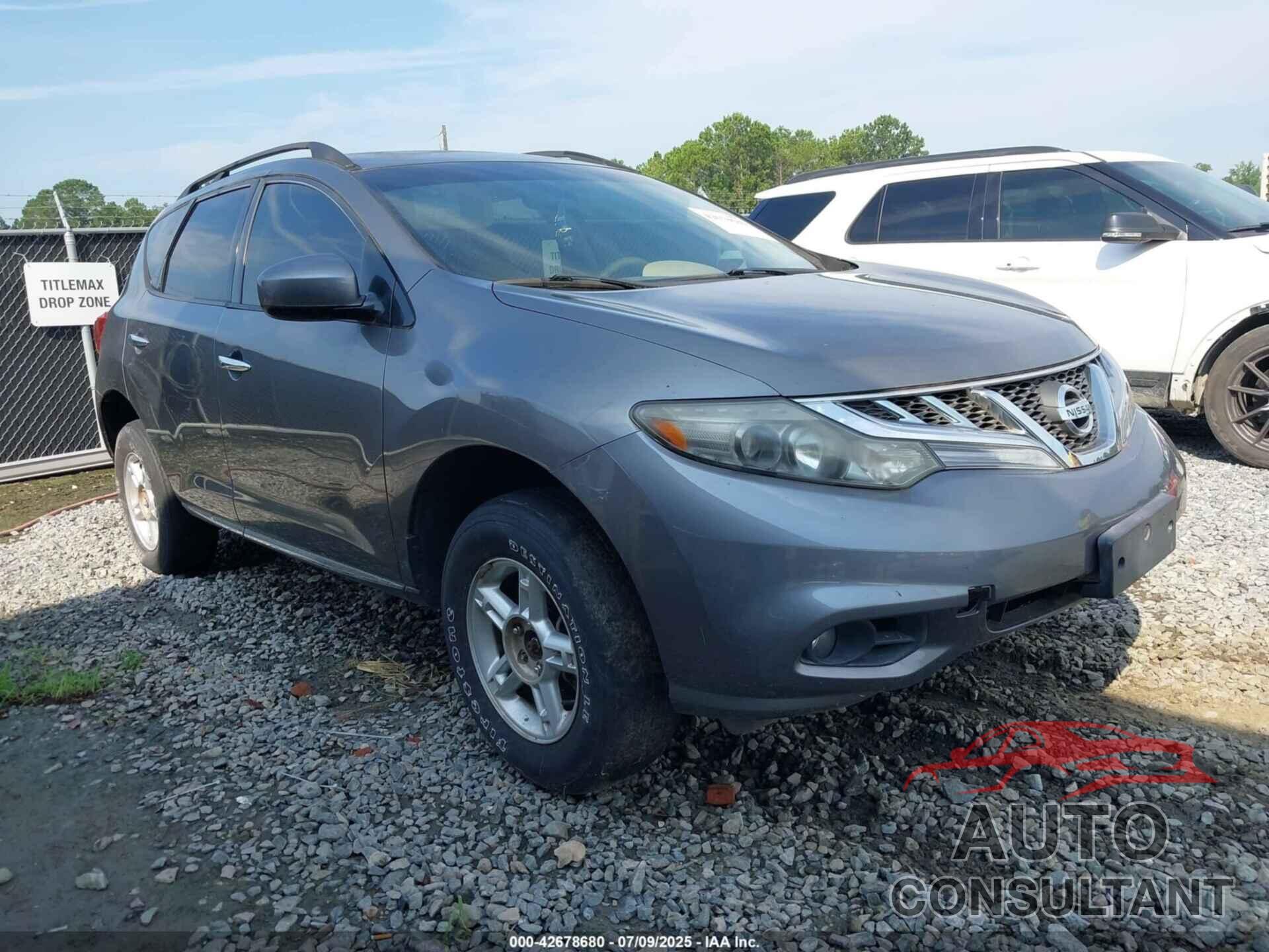 NISSAN MURANO 2013 - JN8AZ1MW5DW309680