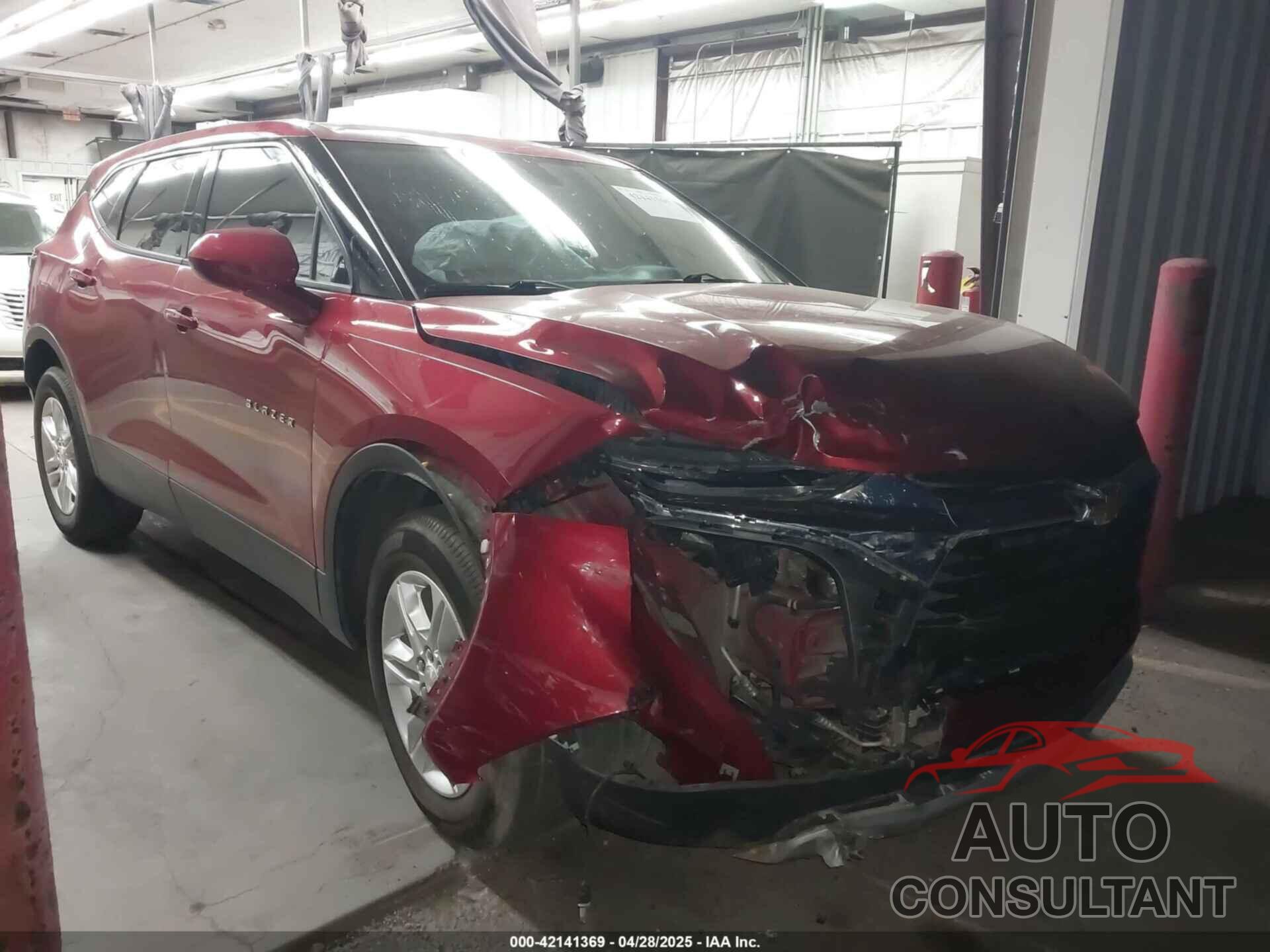 CHEVROLET BLAZER 2021 - 3GNKBBRAXMS573326