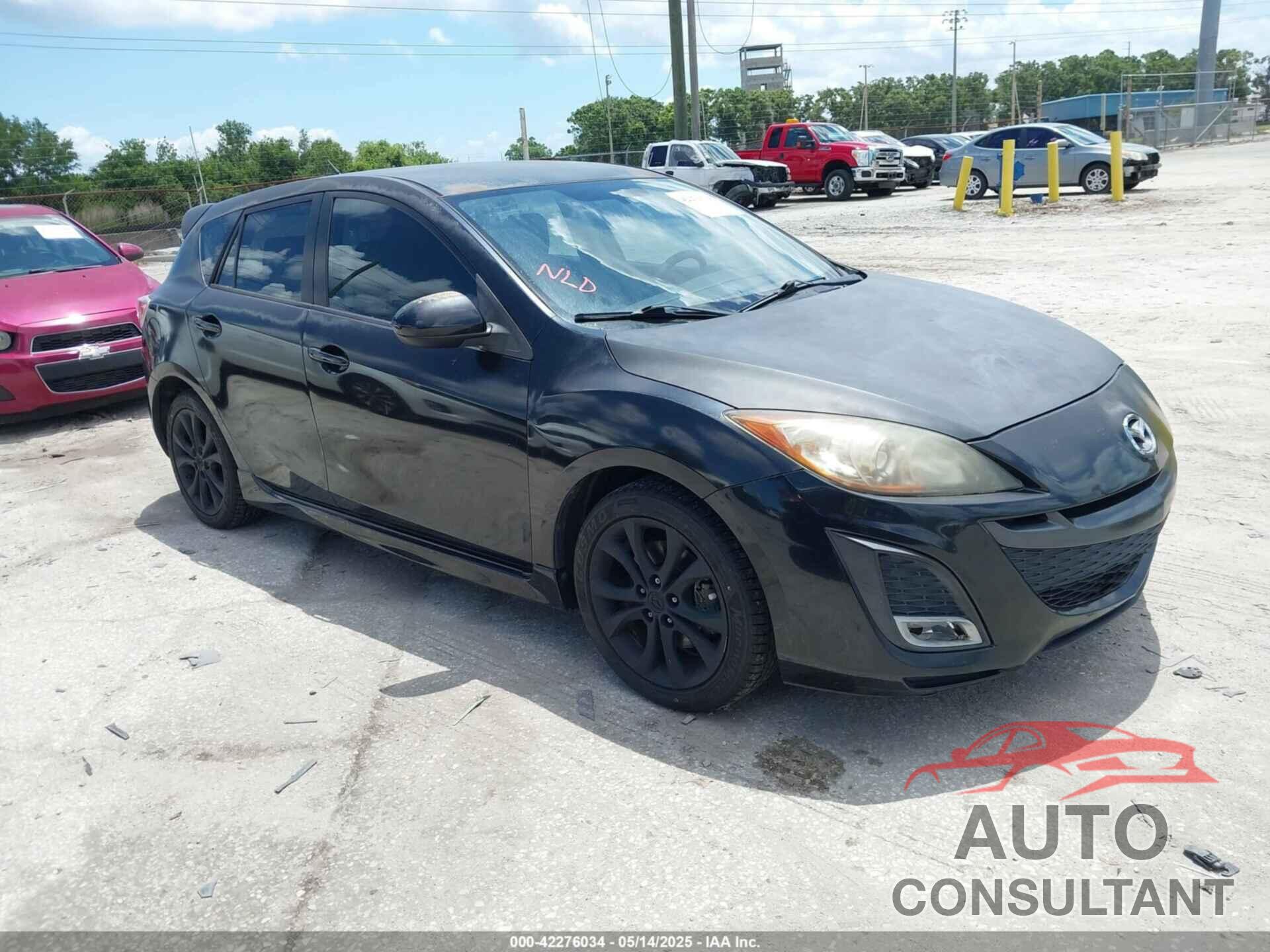 MAZDA MAZDA3 2011 - JM1BL1K59B1446420