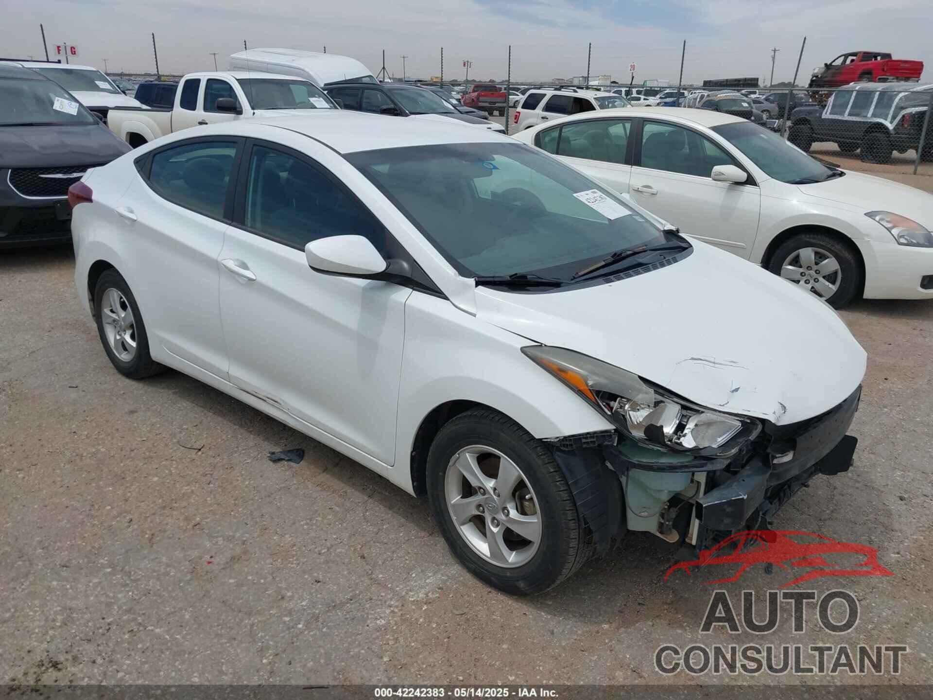 HYUNDAI ELANTRA 2015 - 5NPDH4AE8FH596790