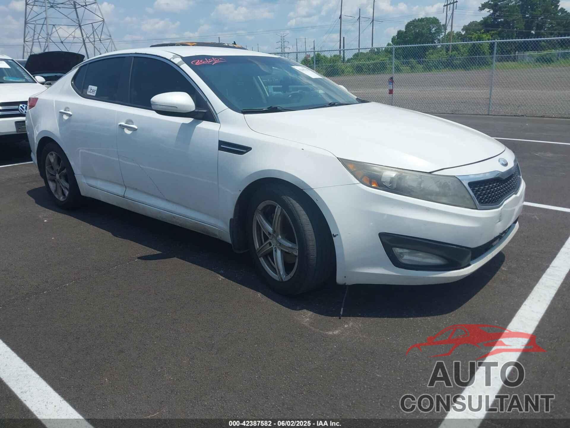 KIA OPTIMA 2013 - 5XXGN4A70DG121117