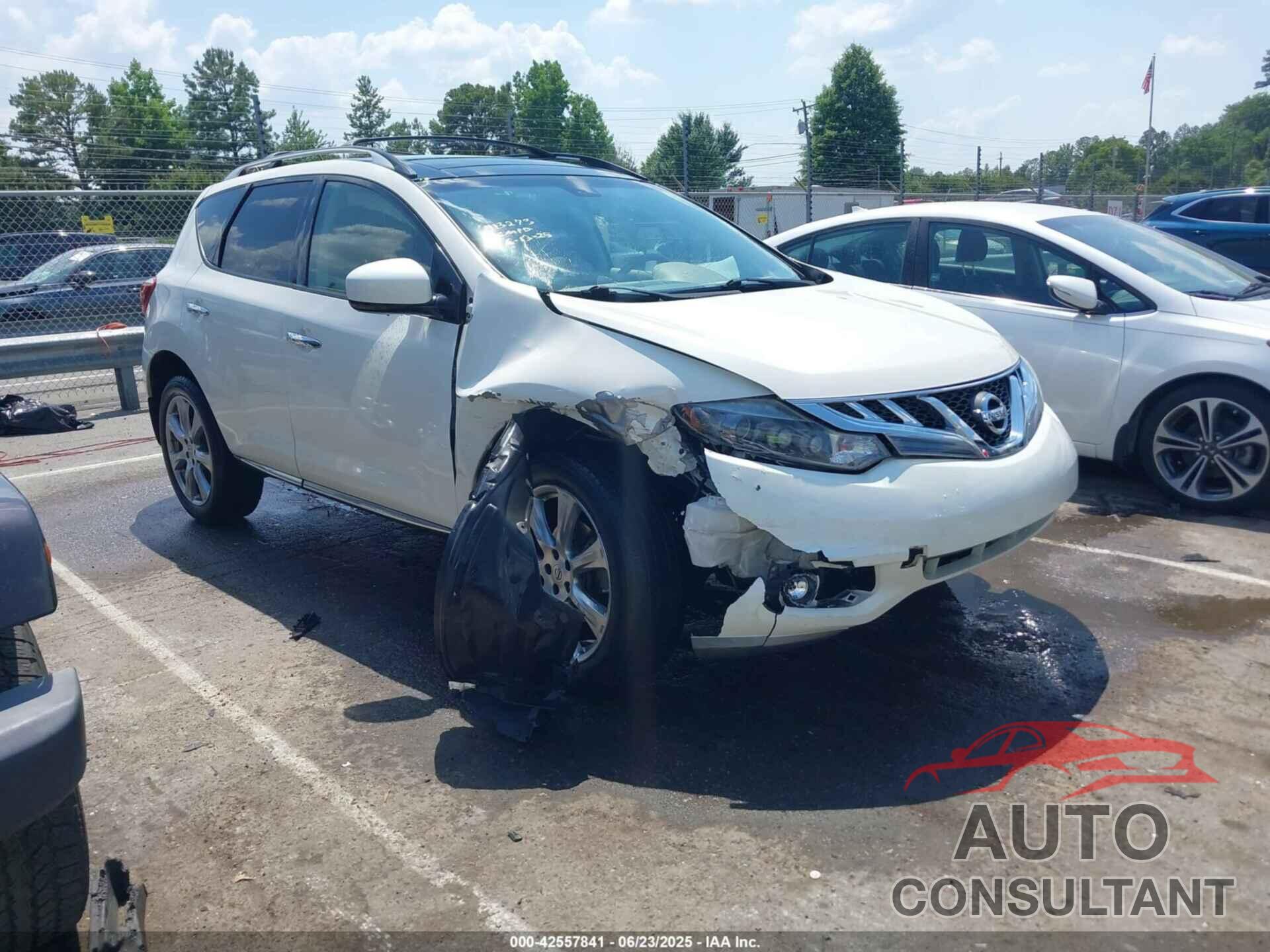 NISSAN MURANO 2014 - JN8AZ1MU8EW413273