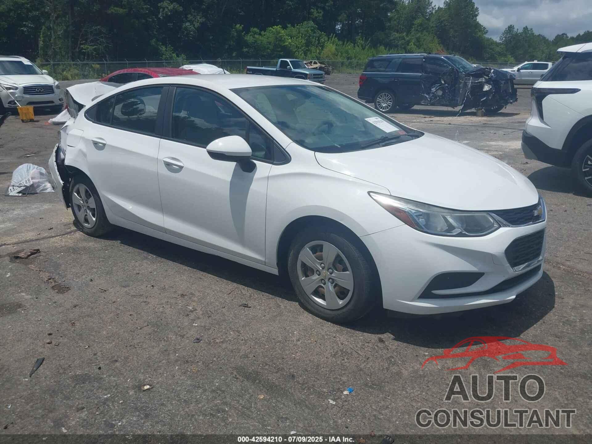 CHEVROLET CRUZE 2017 - 1G1BC5SM5H7216354