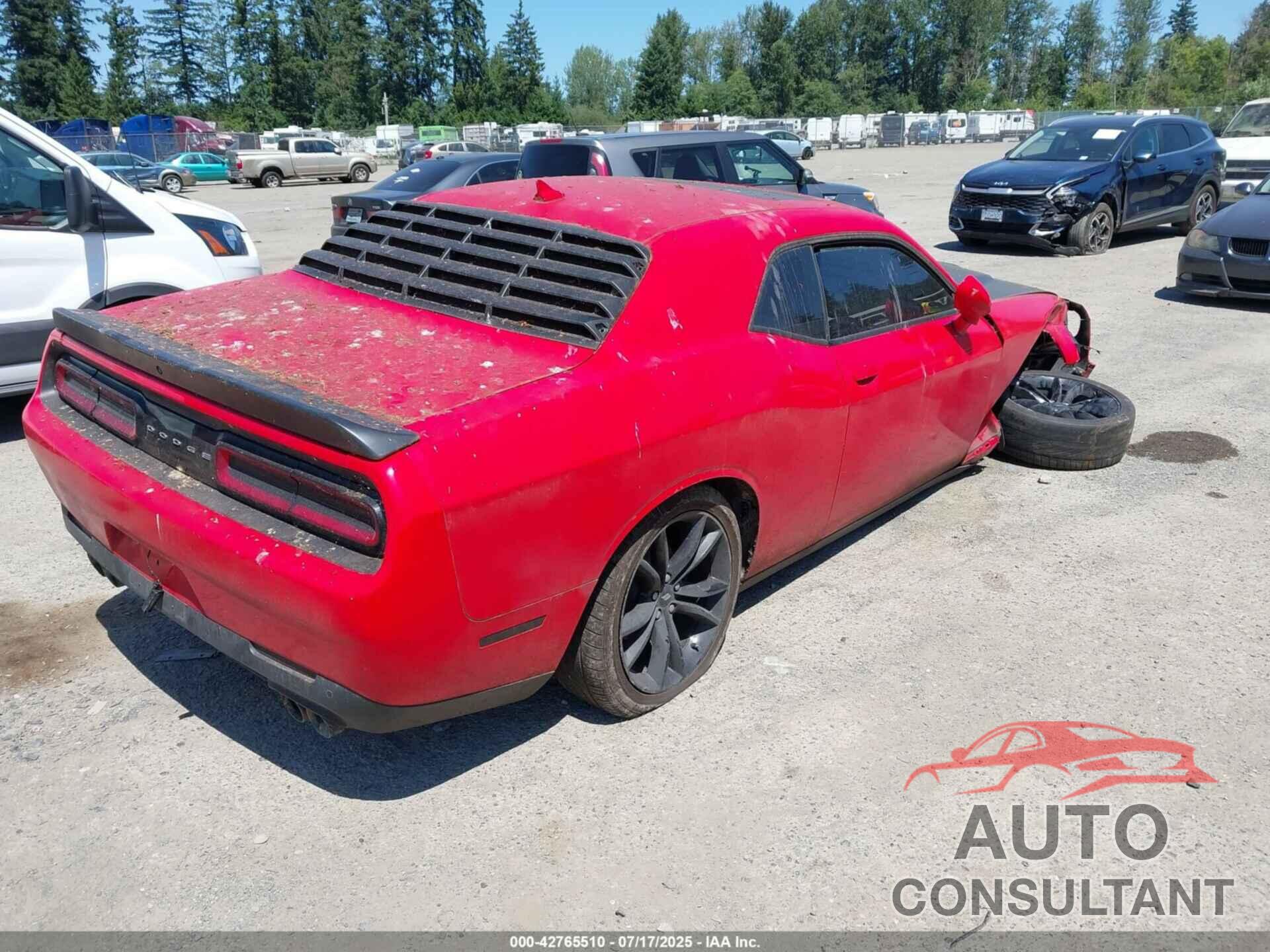 DODGE CHALLENGER 2018 - 2C3CDZAG4JH263143
