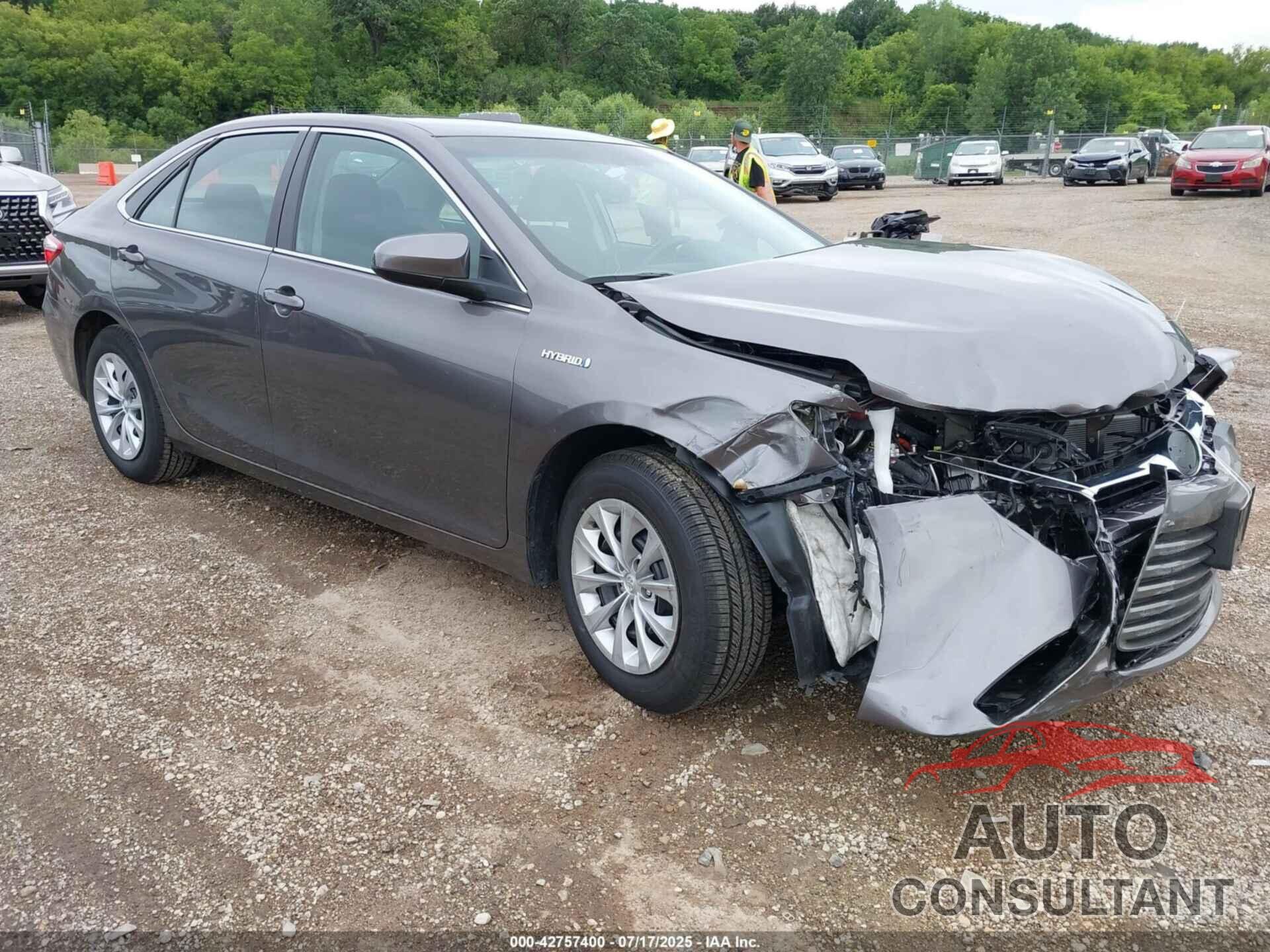 TOYOTA CAMRY HYBRID 2016 - 4T1BD1FK4GU199998