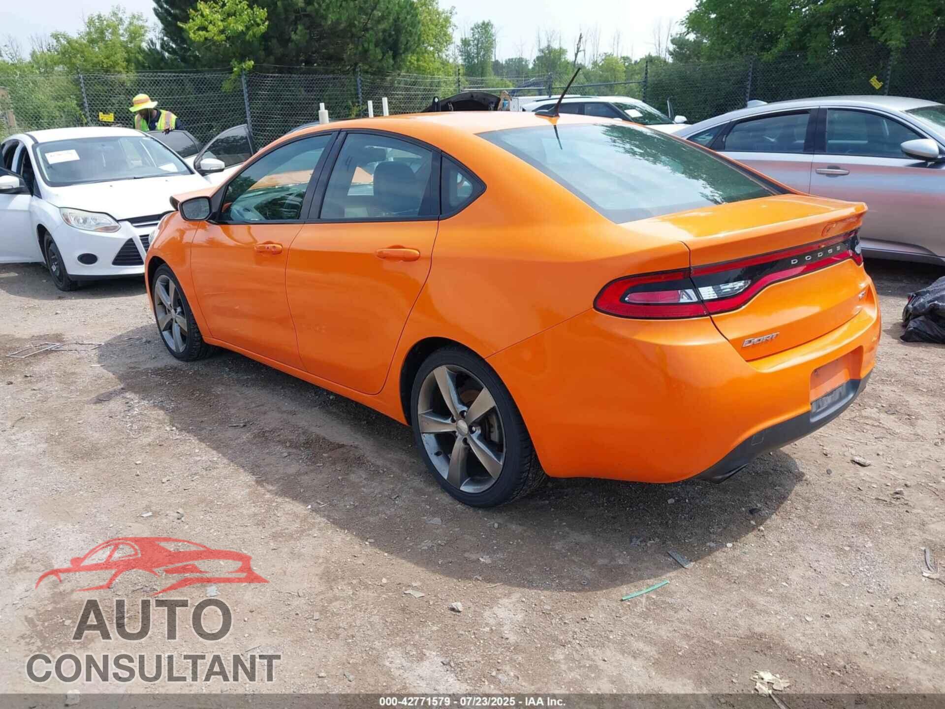 DODGE DART 2014 - 1C3CDFEB4ED798733