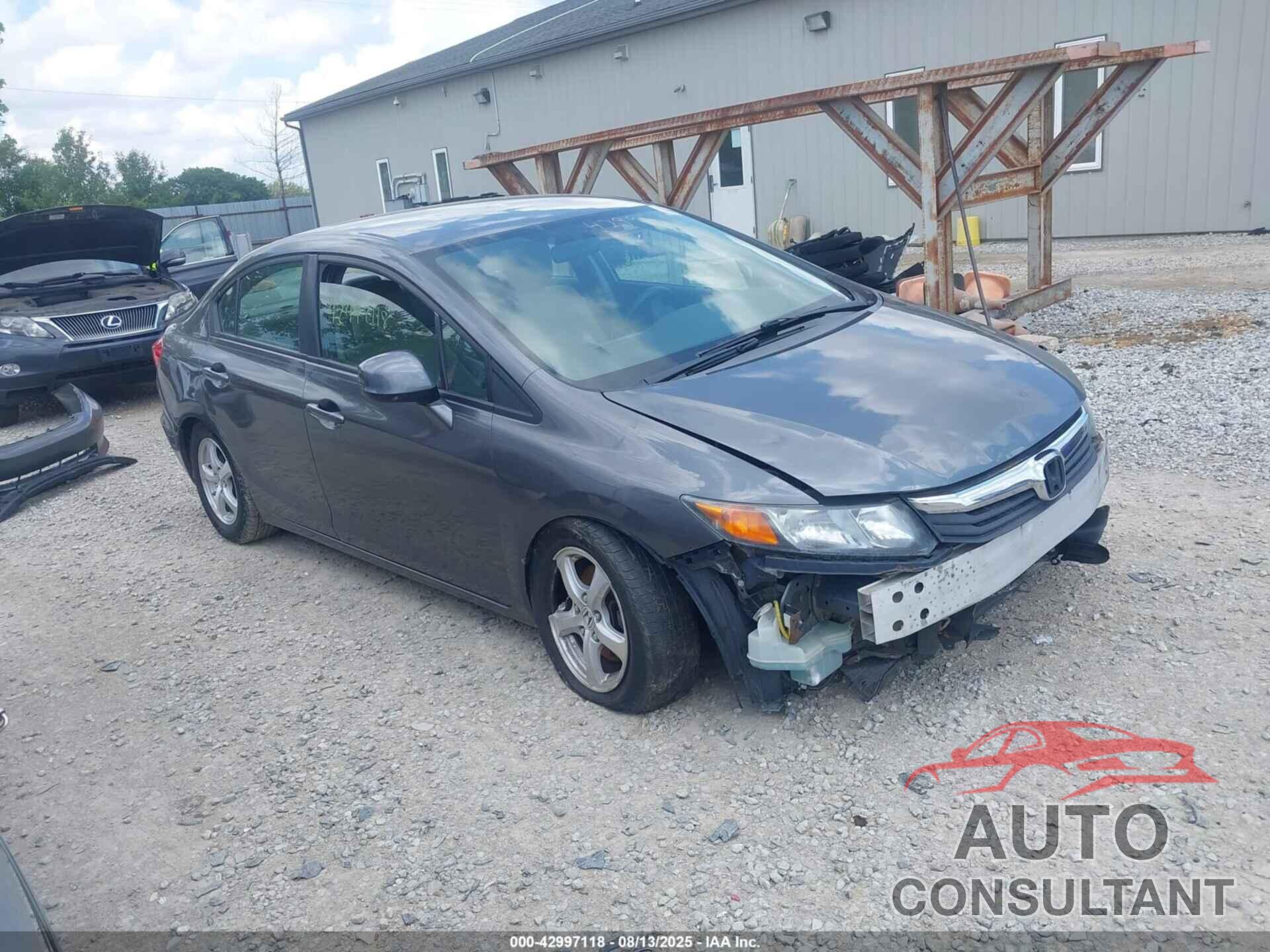 HONDA CIVIC 2012 - 19XFB5F52CE003353
