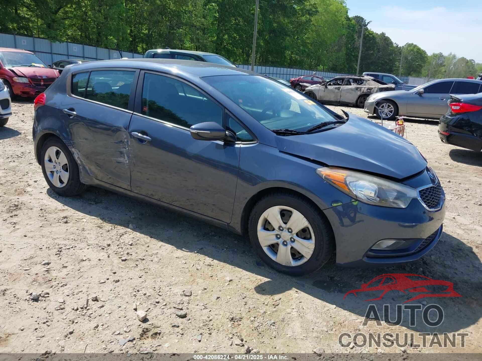 KIA FORTE 2016 - KNAFK5A81G5573215