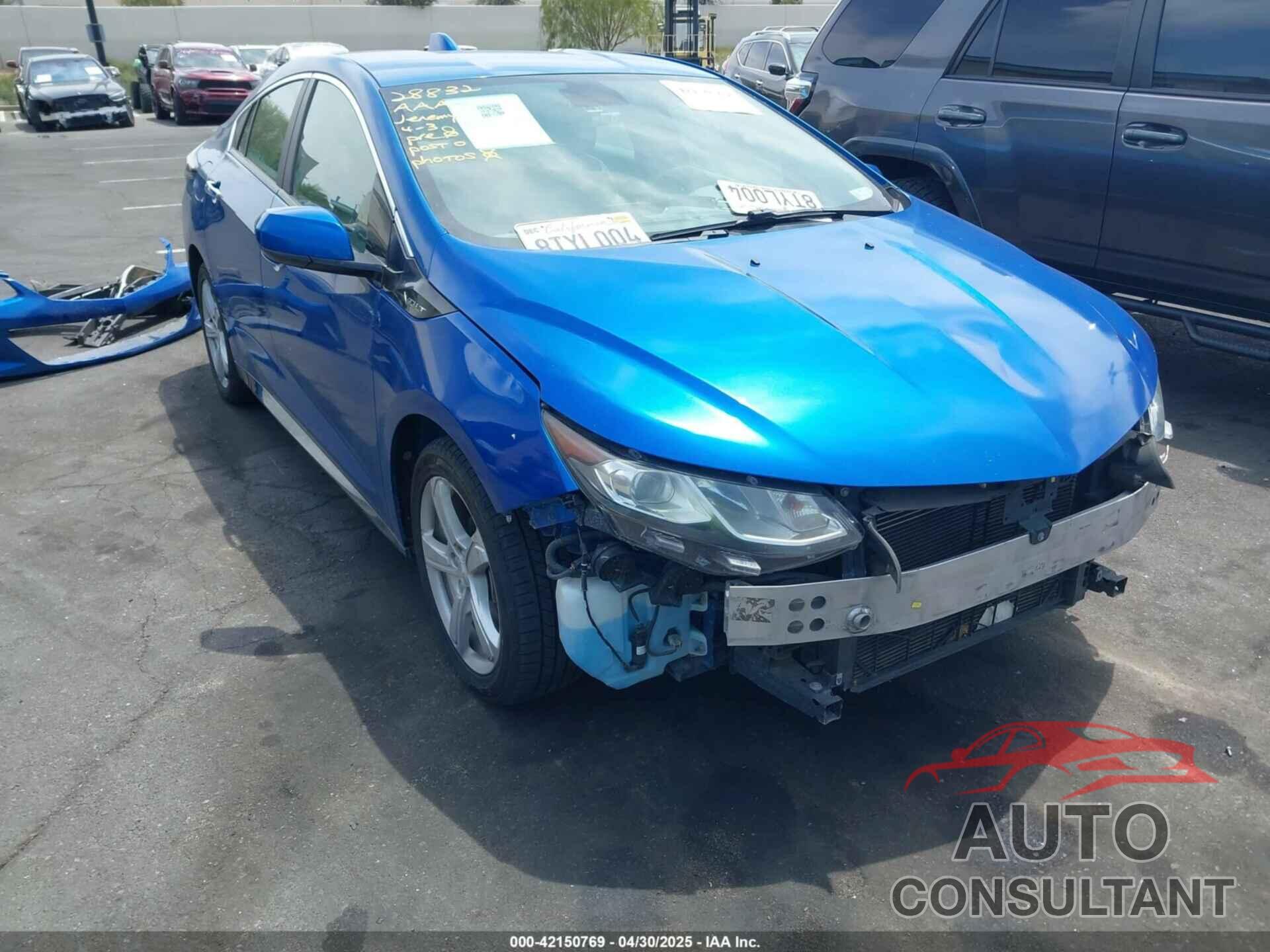 CHEVROLET VOLT 2016 - 1G1RC6S55GU113660