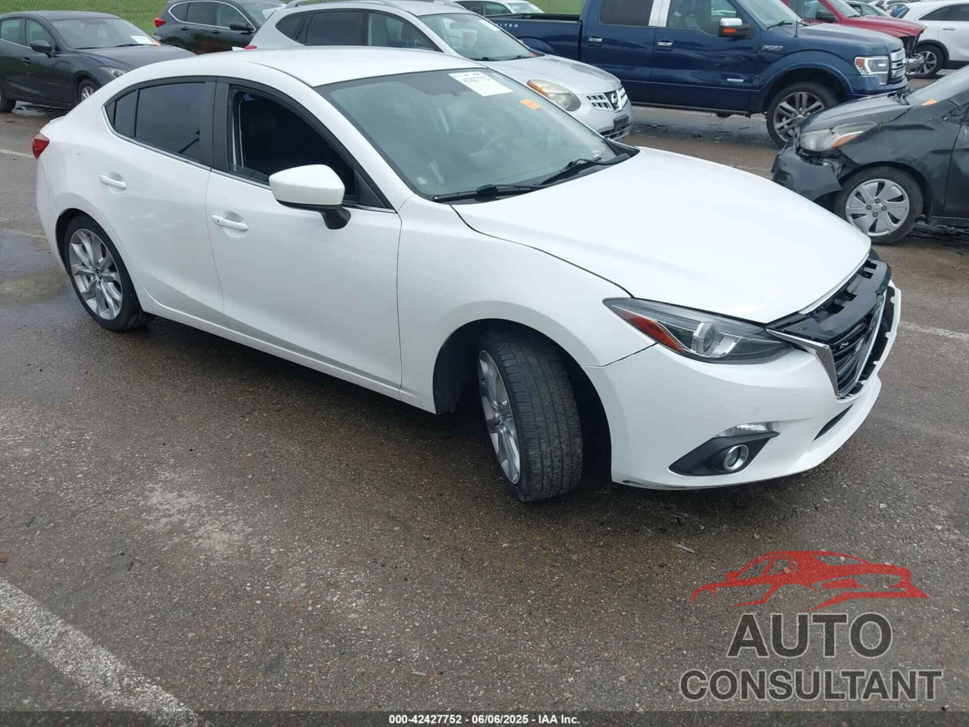 MAZDA MAZDA3 2014 - JM1BM1V36E1111496