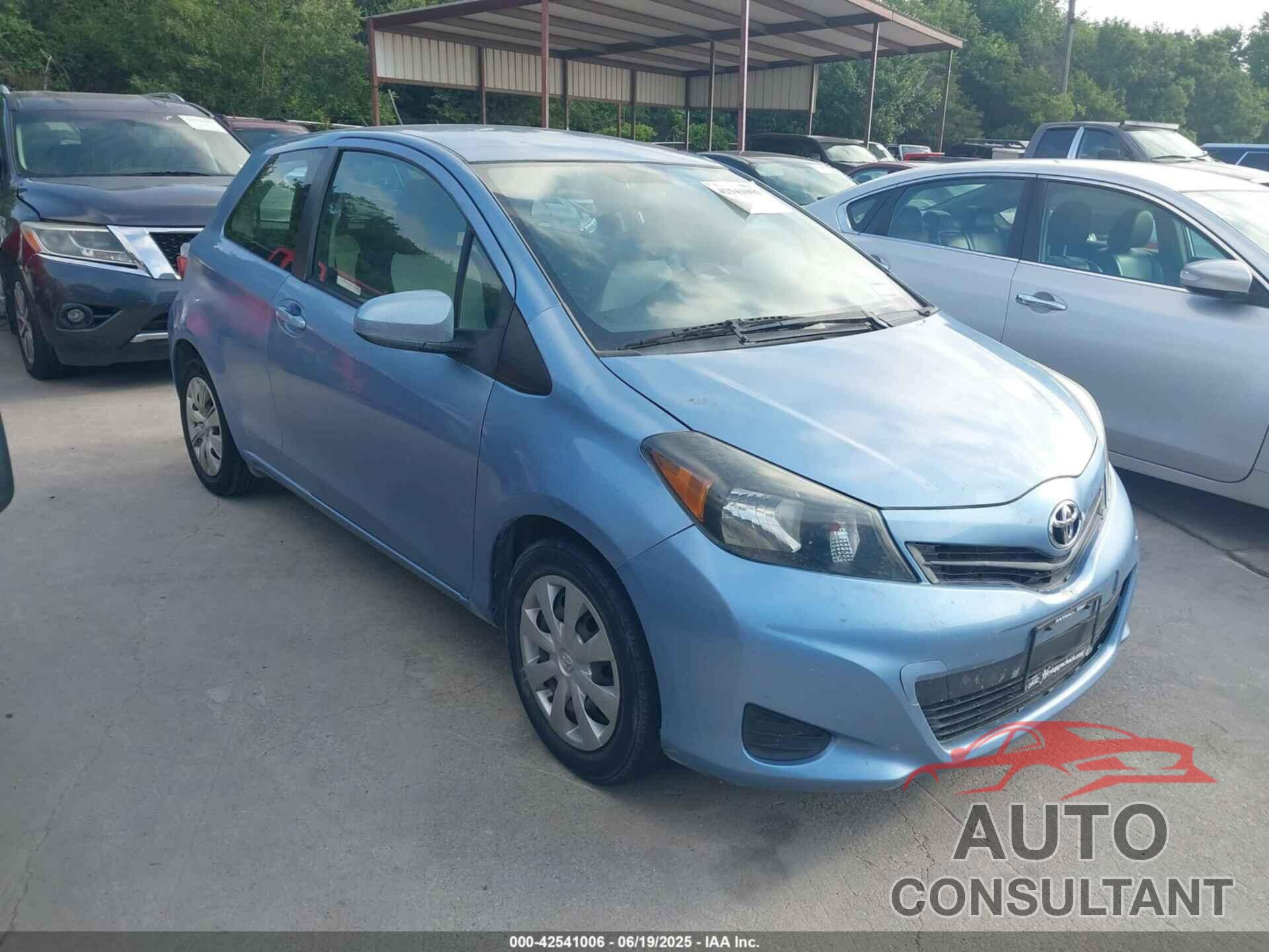 TOYOTA YARIS 2012 - JTDJTUD30CD500535