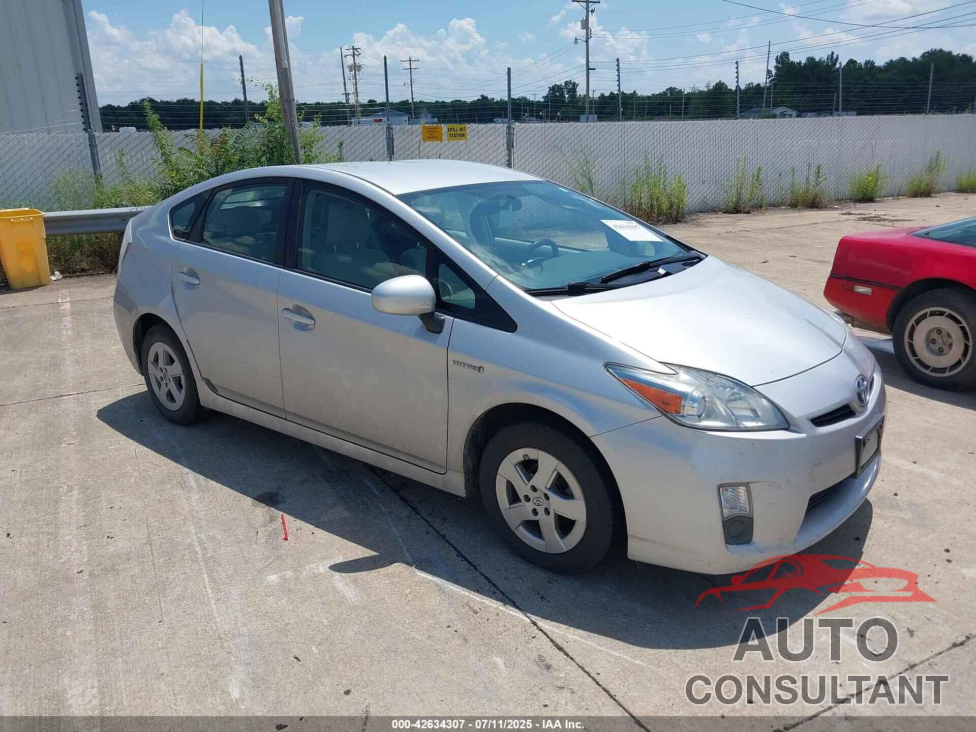 TOYOTA PRIUS 2010 - JTDKN3DU3A0171044
