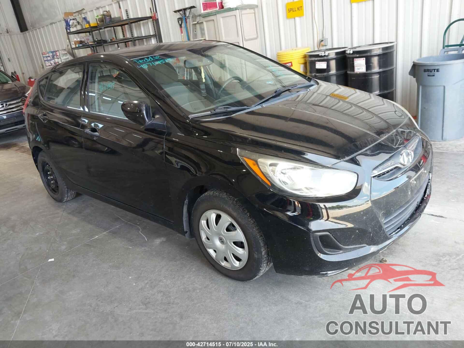 HYUNDAI ACCENT 2013 - KMHCT5AE0DU081040